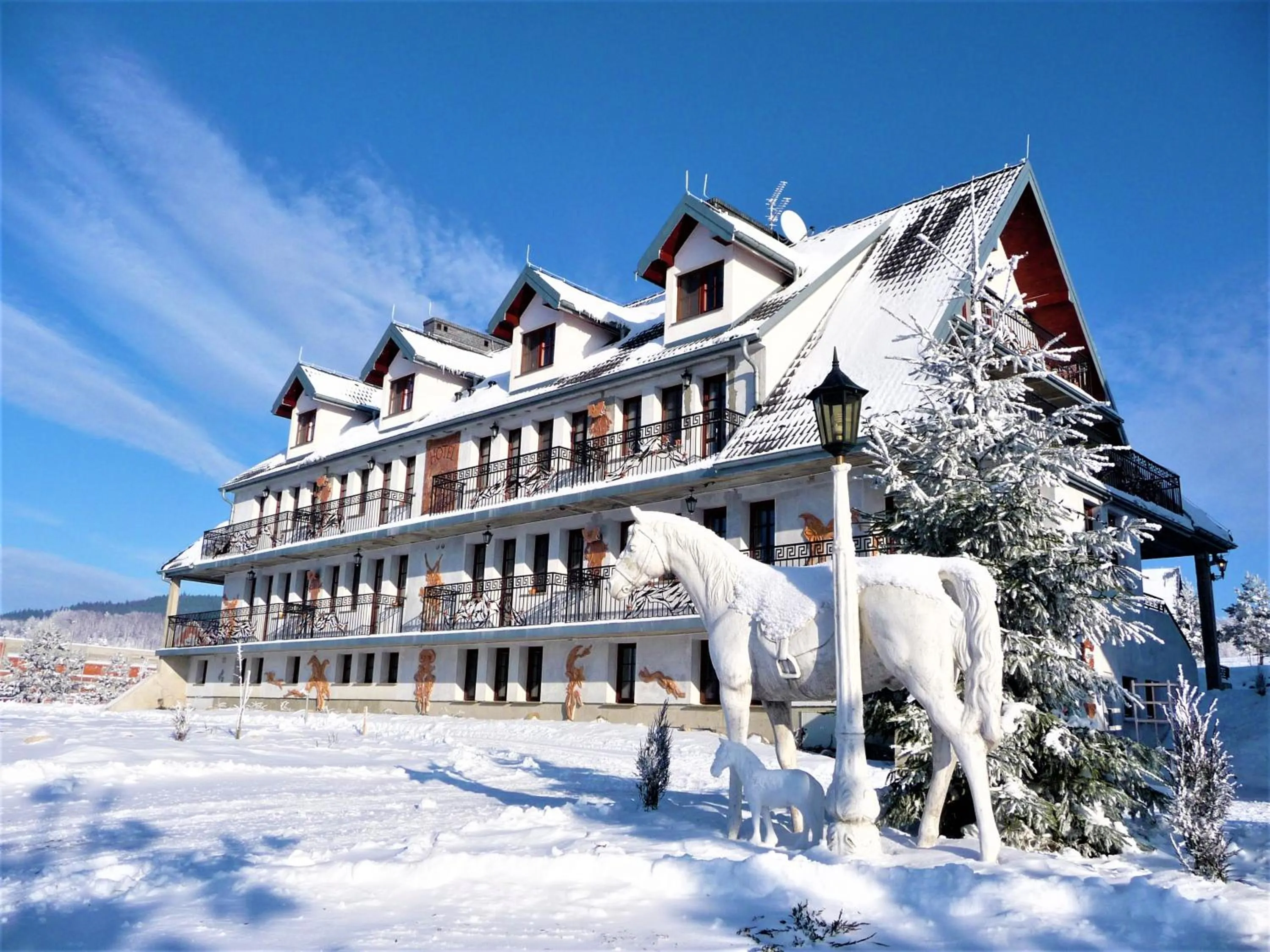 Property building in Końska Dolina