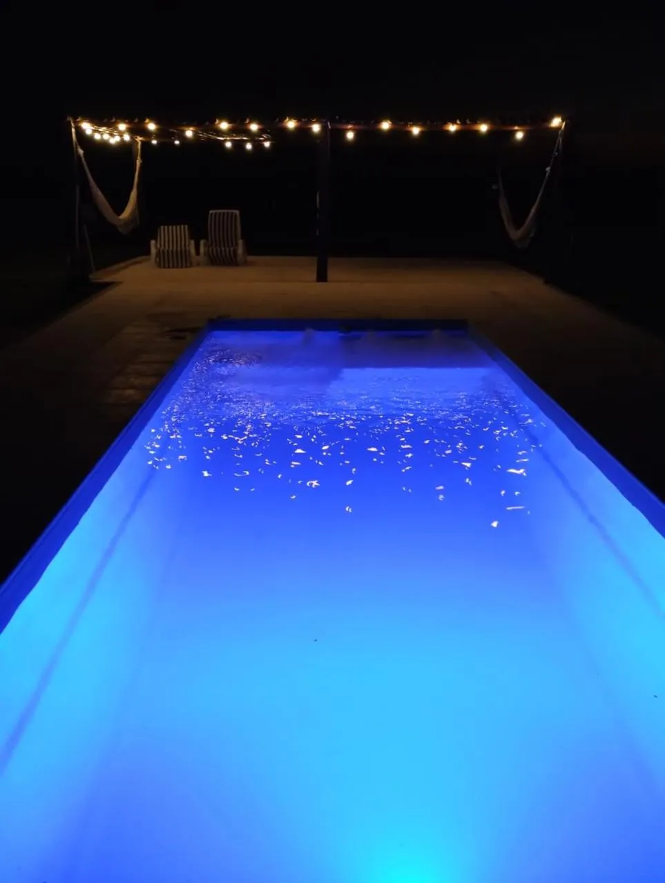 Pool view in Estancia San Agustin