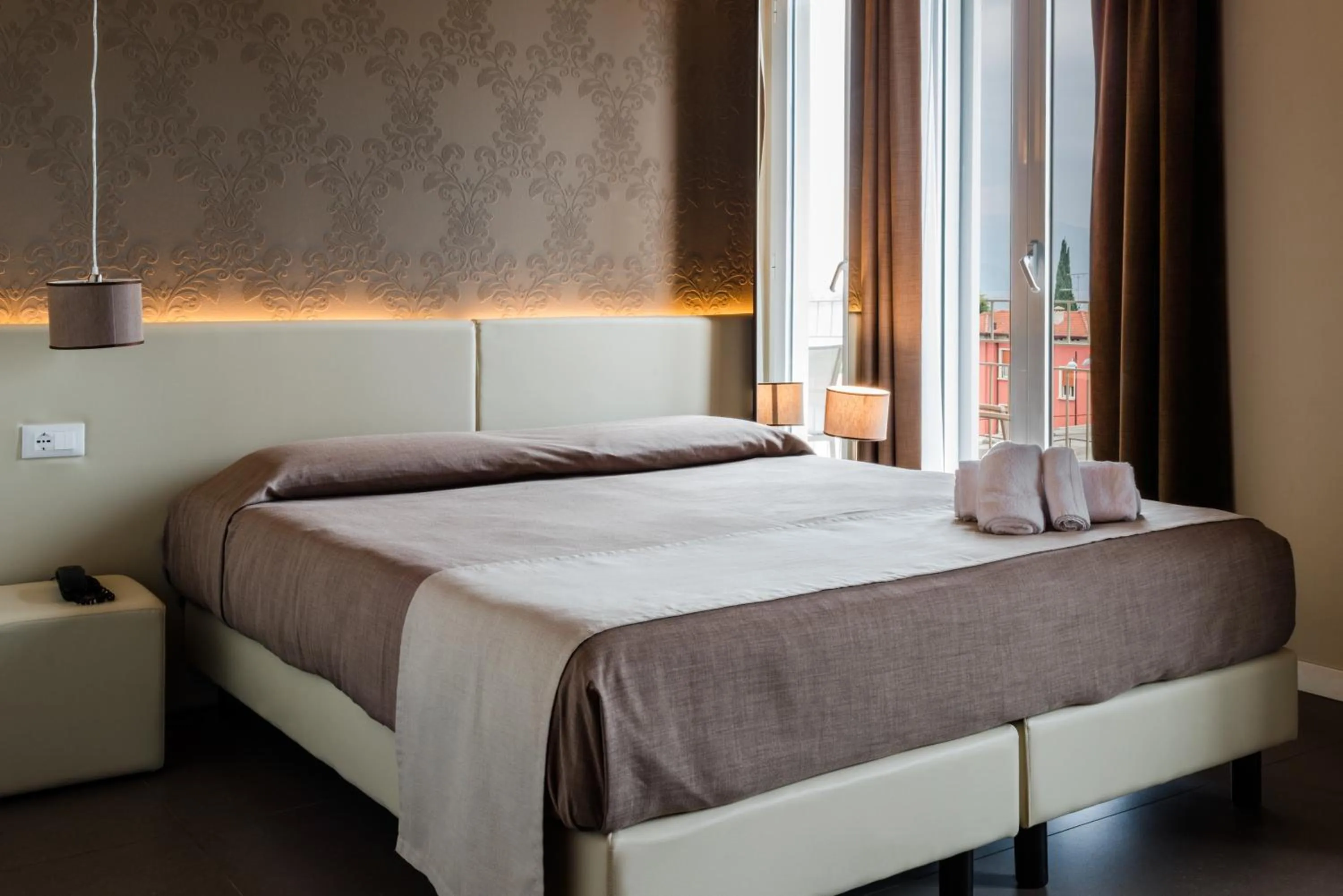 Bed in Hotel Palazzo del Garda & Spa