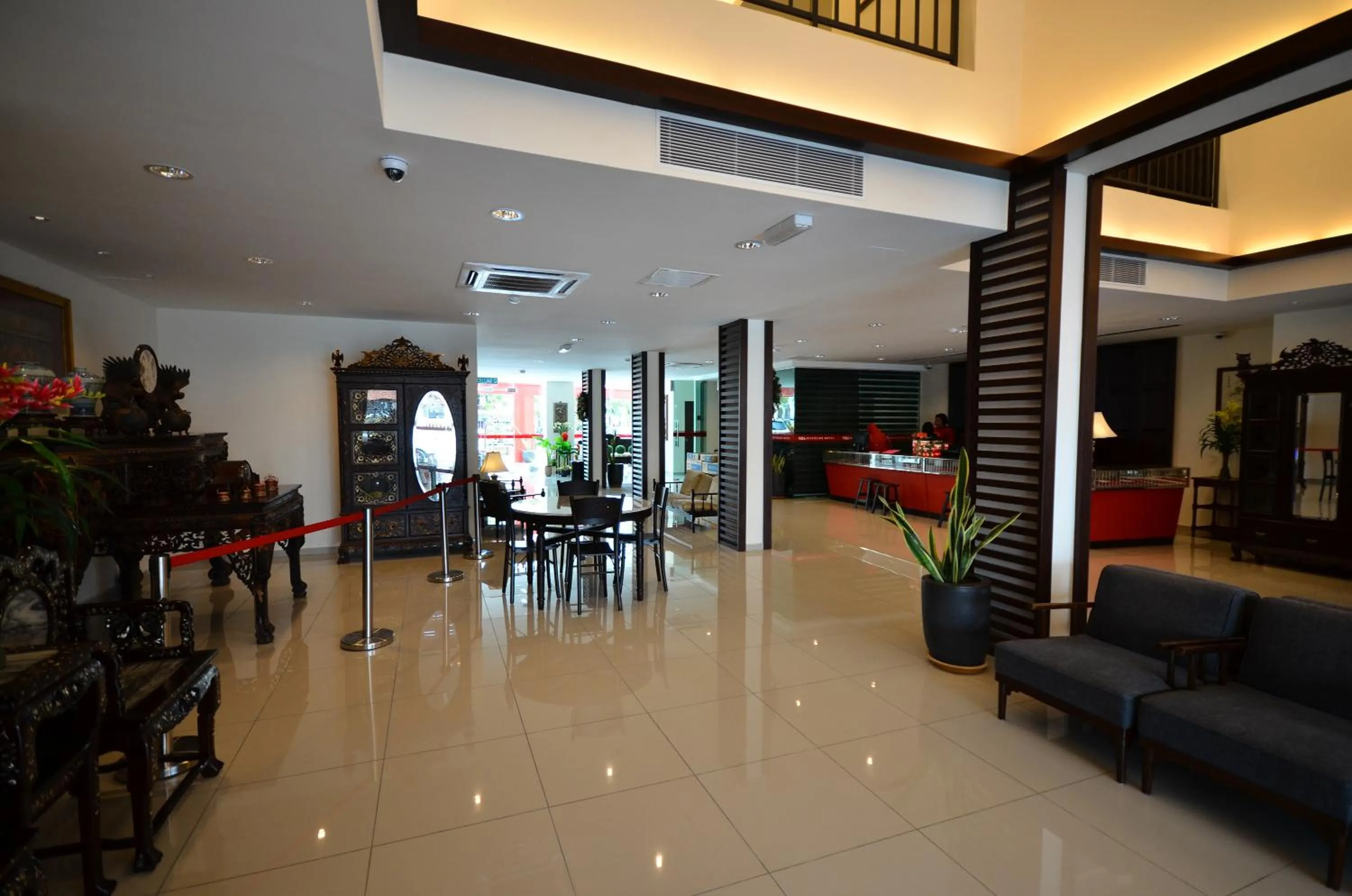 Decorative detail in 906 Riverside Hotel Malacca