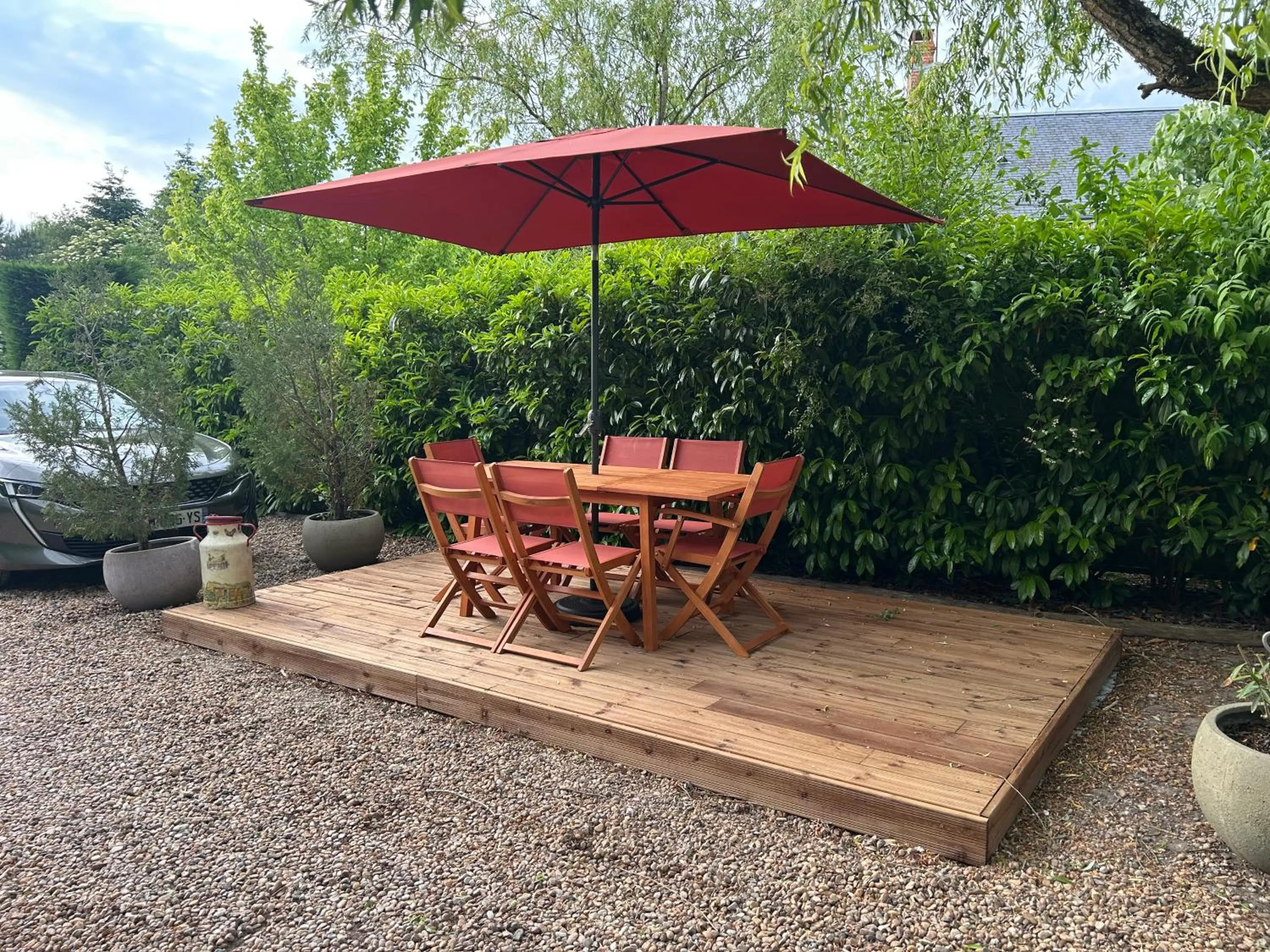 Balcony/Terrace in Ferme de Marpalu