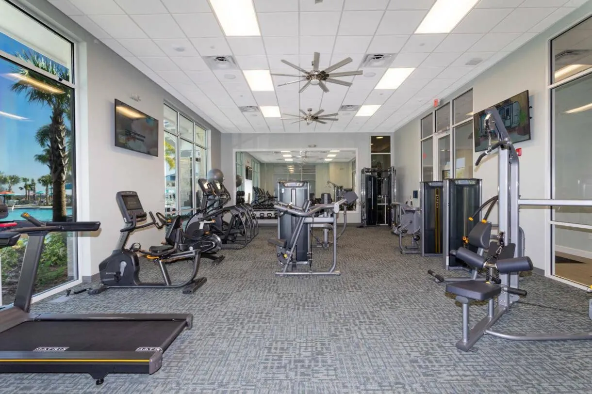 Fitness centre/facilities in 7-bed w Pool, Game Room and Free Resort Access