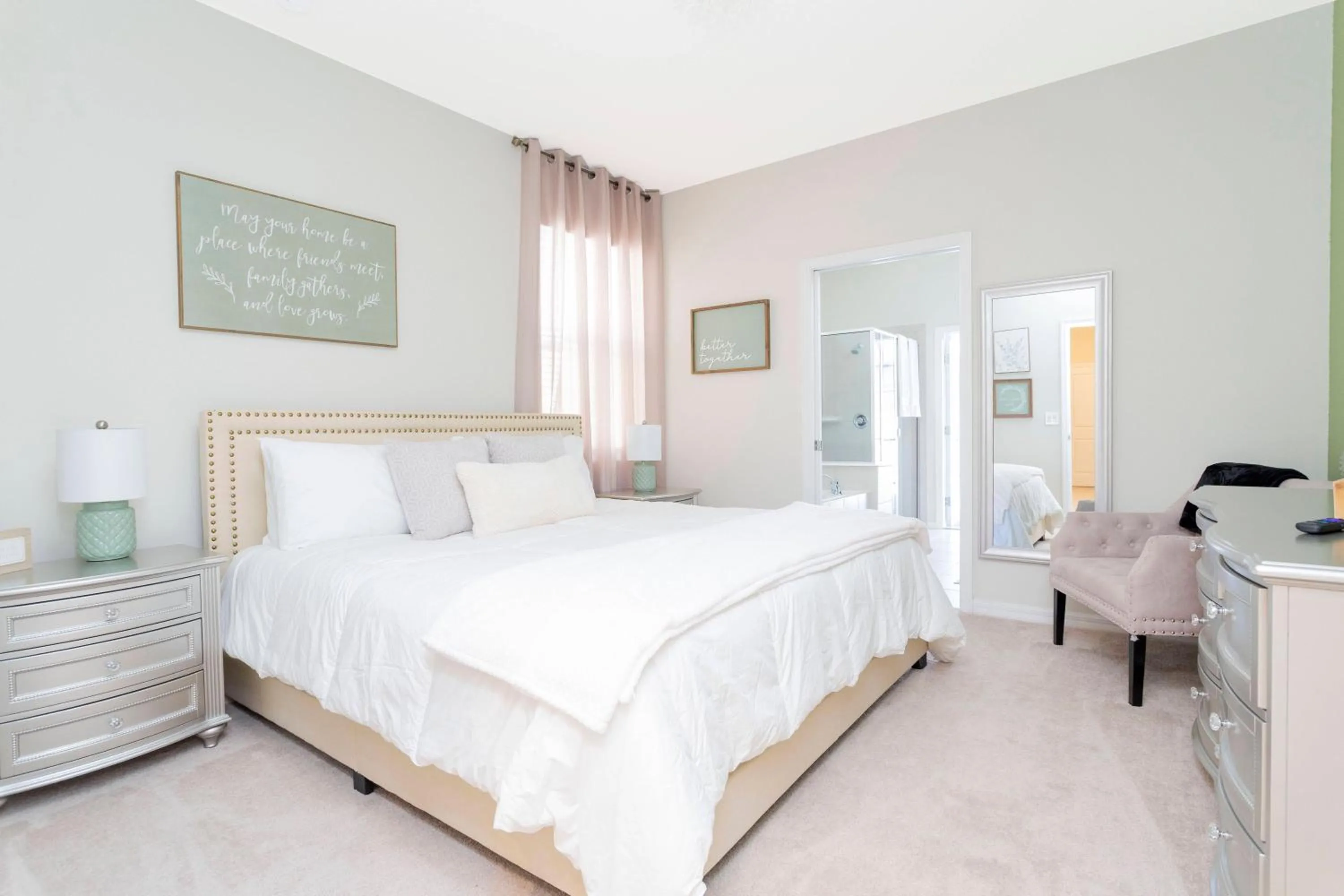 Bed in 7-bed w Pool, Game Room and Free Resort Access