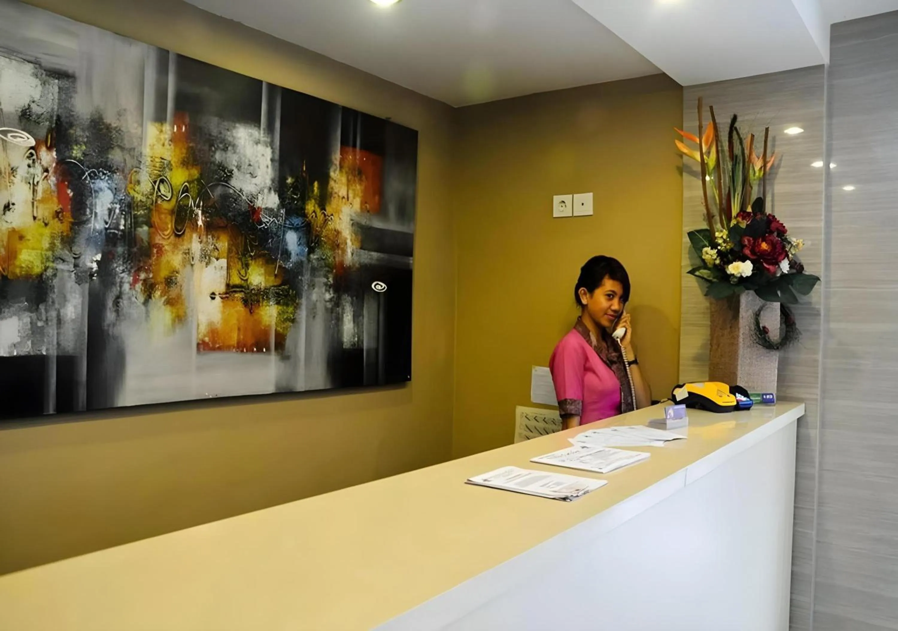 Lobby or reception in Collection O Near Bajra Sandi Monumen Formerly Grand Pondok Puri Ayu