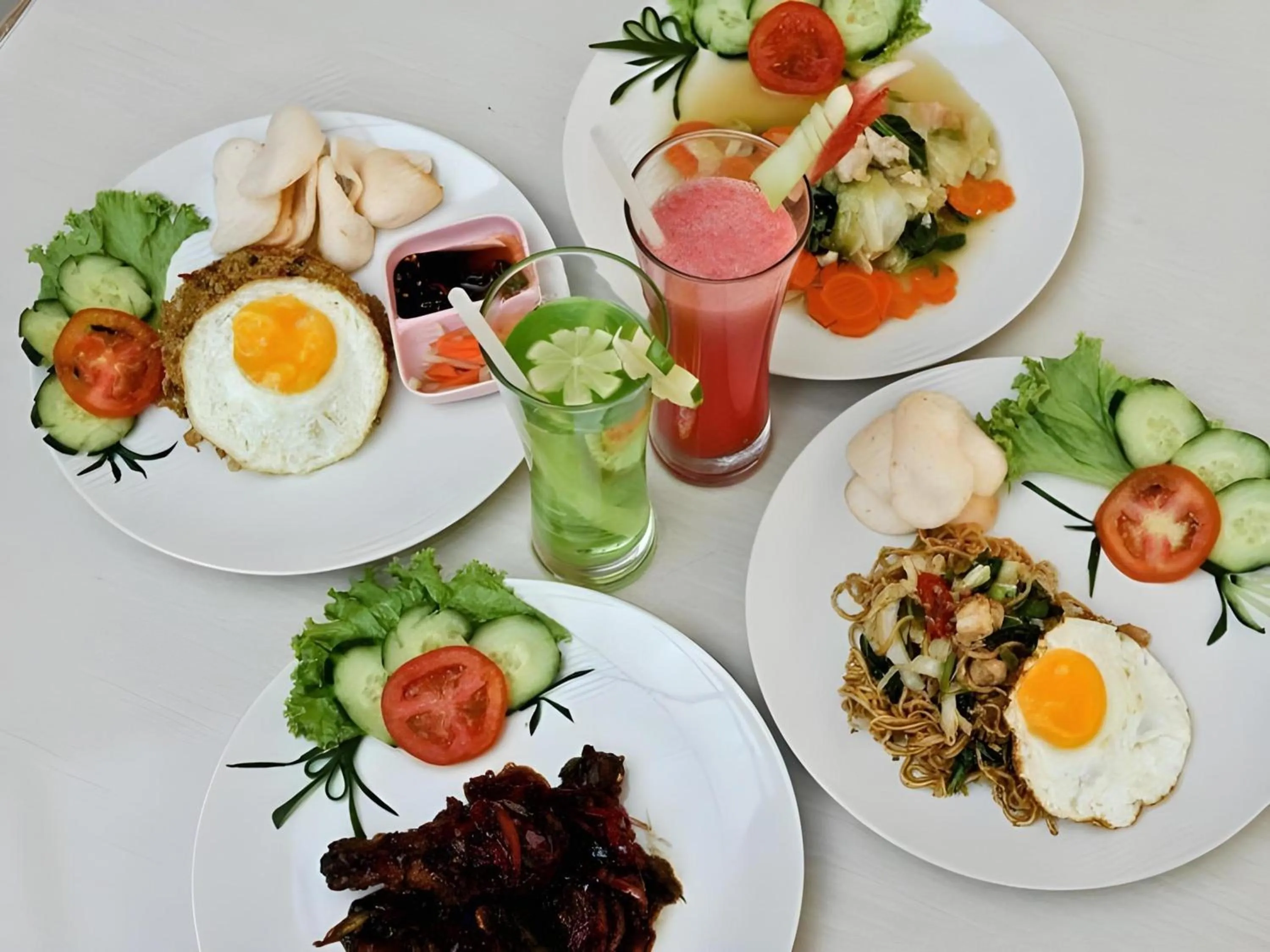 Continental breakfast in Collection O Near Bajra Sandi Monumen Formerly Grand Pondok Puri Ayu