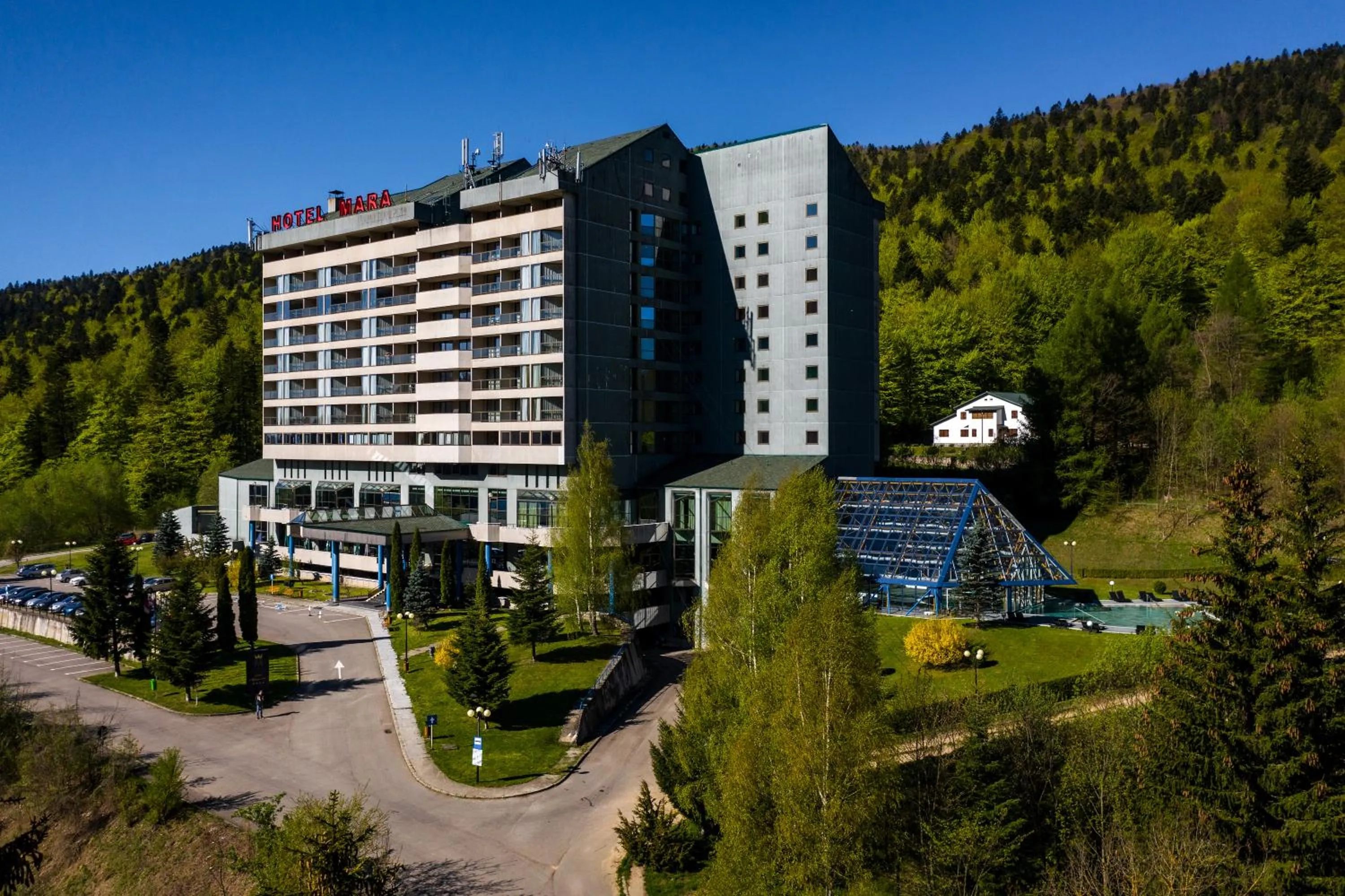 Property building in Hotel Mara