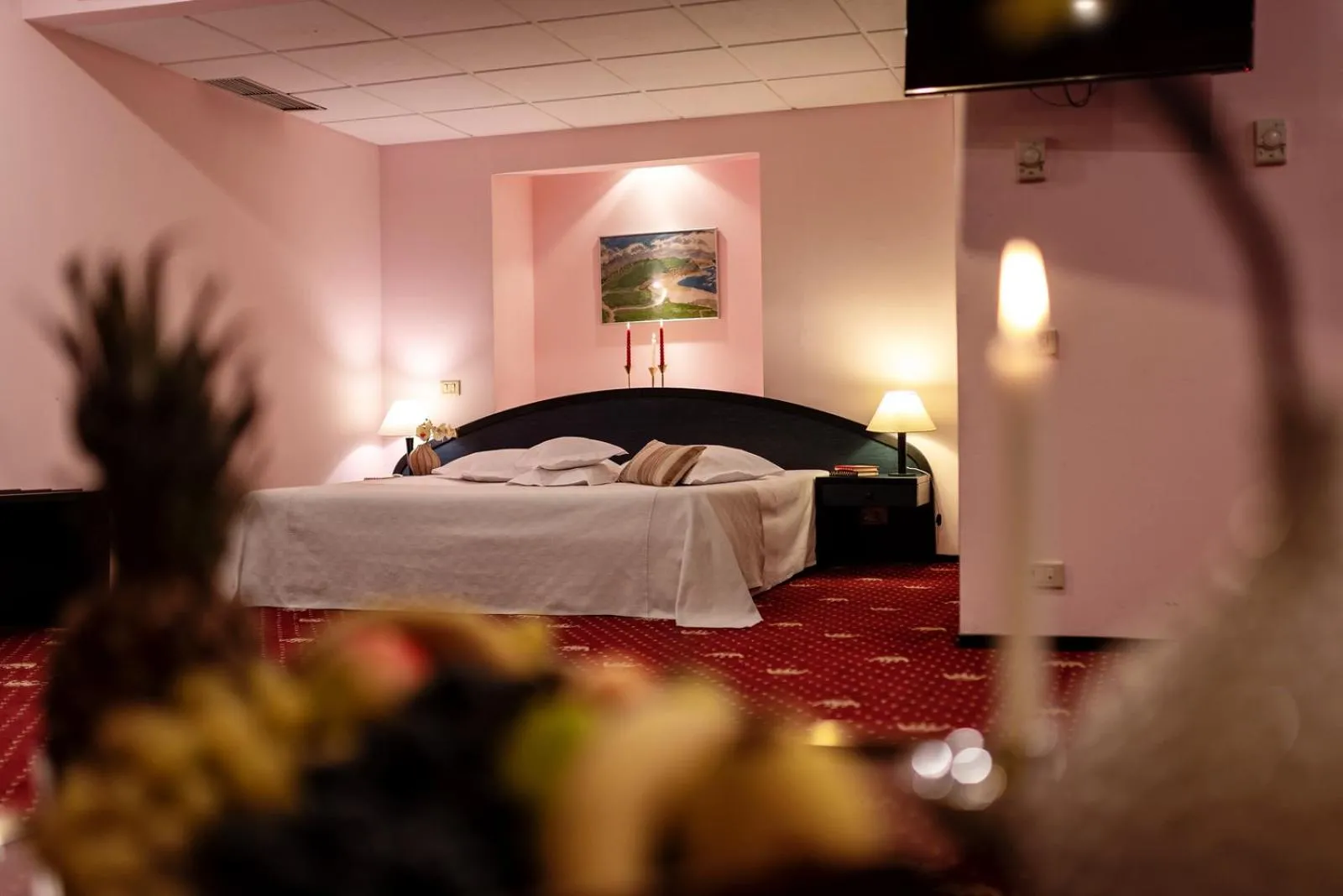 Bed in Hotel Mara