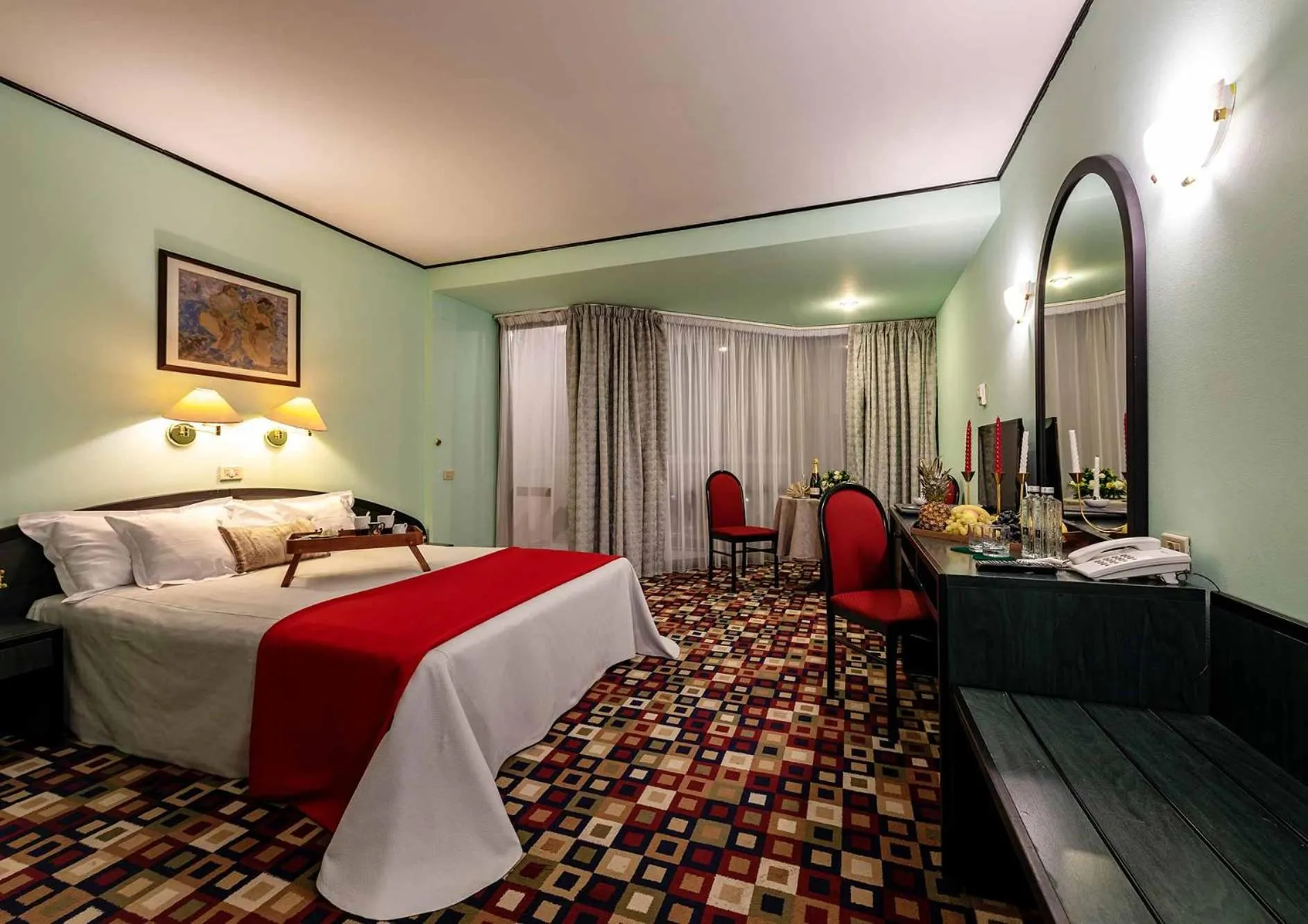 Bed in Hotel Mara