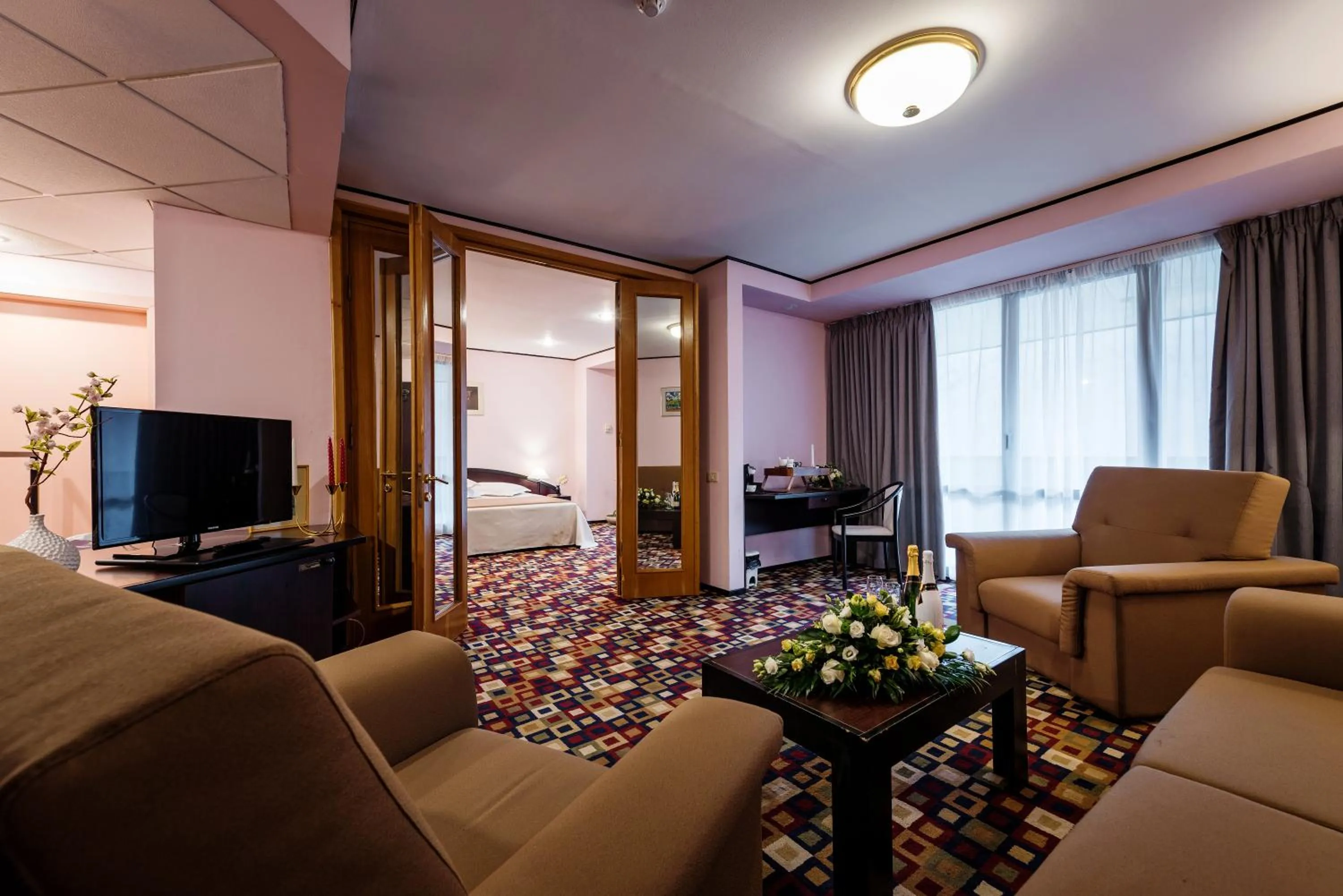 Living room in Hotel Mara