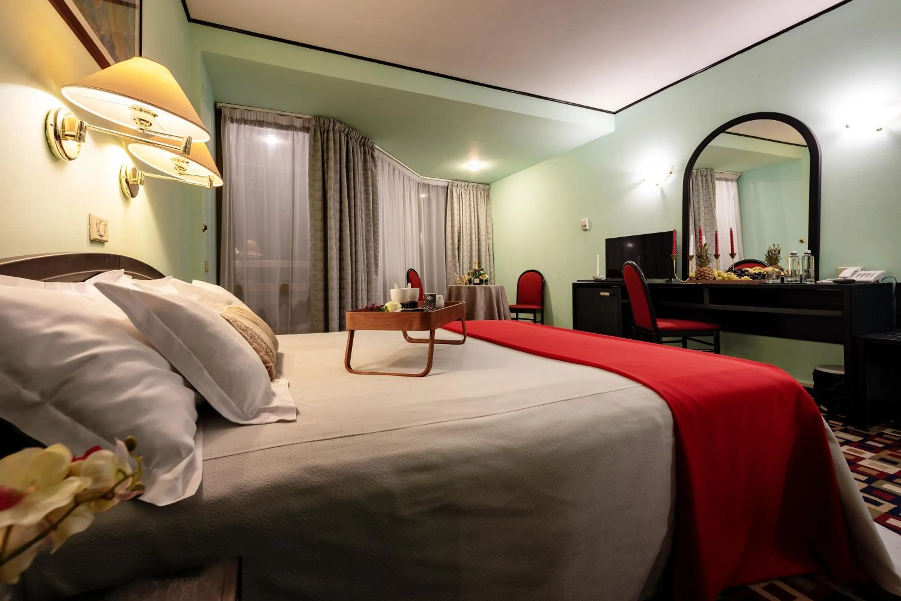 Bed in Hotel Mara