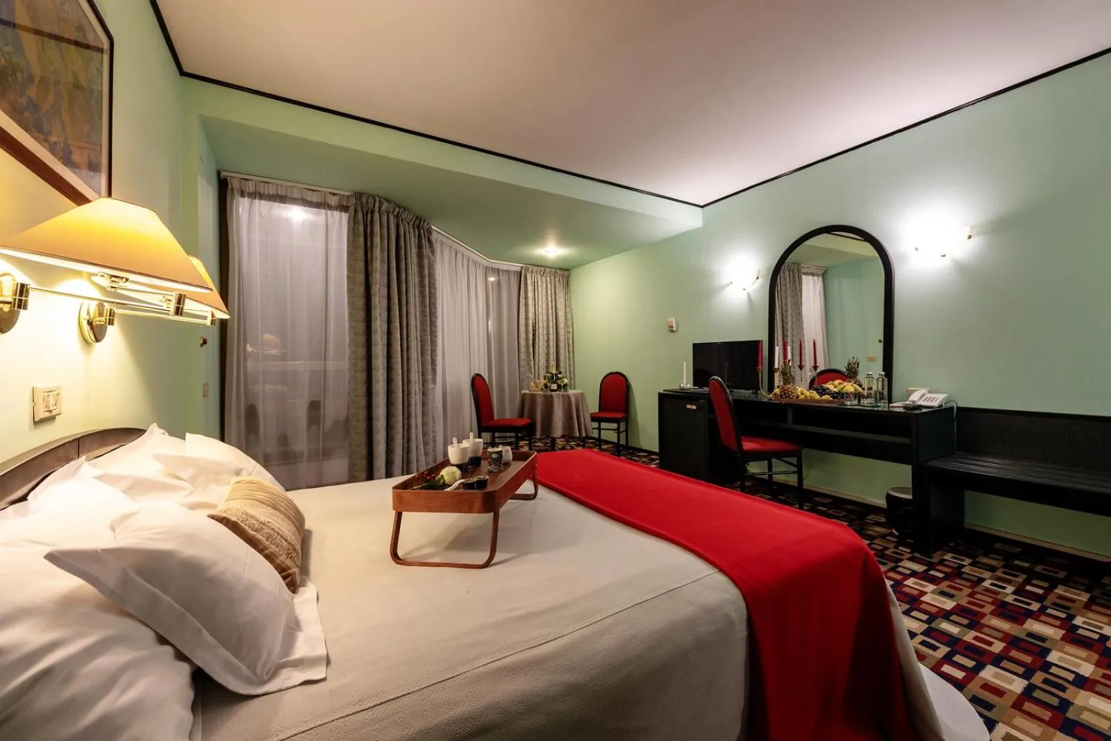 Bed in Hotel Mara