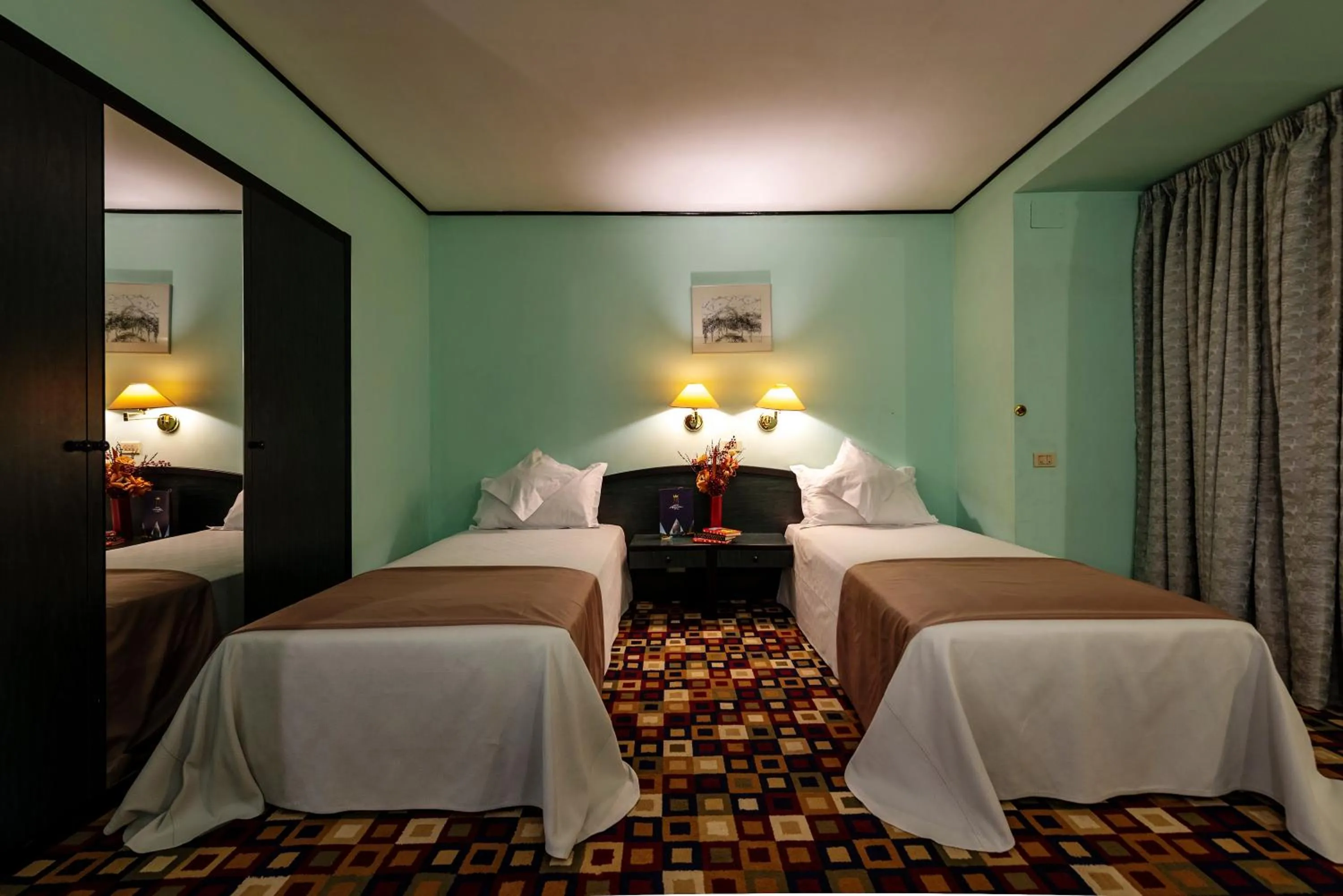 Bed in Hotel Mara