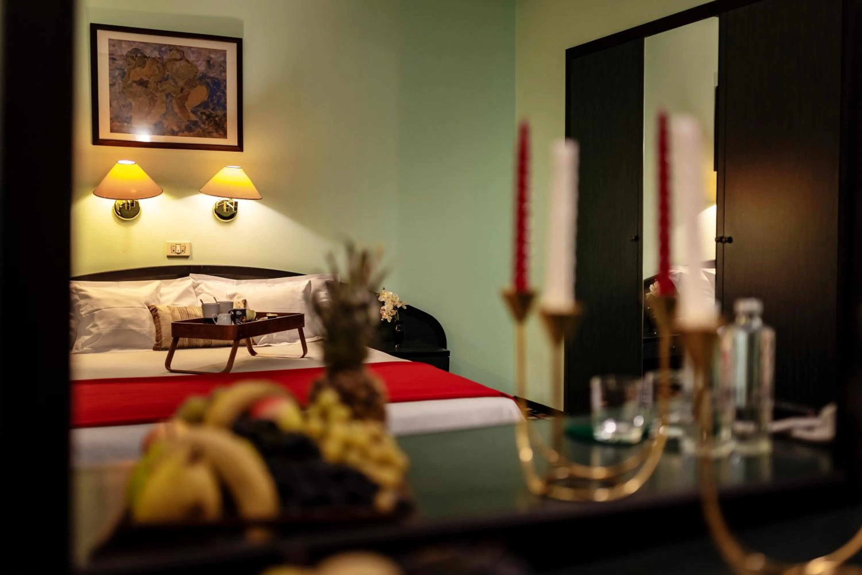 Bed in Hotel Mara