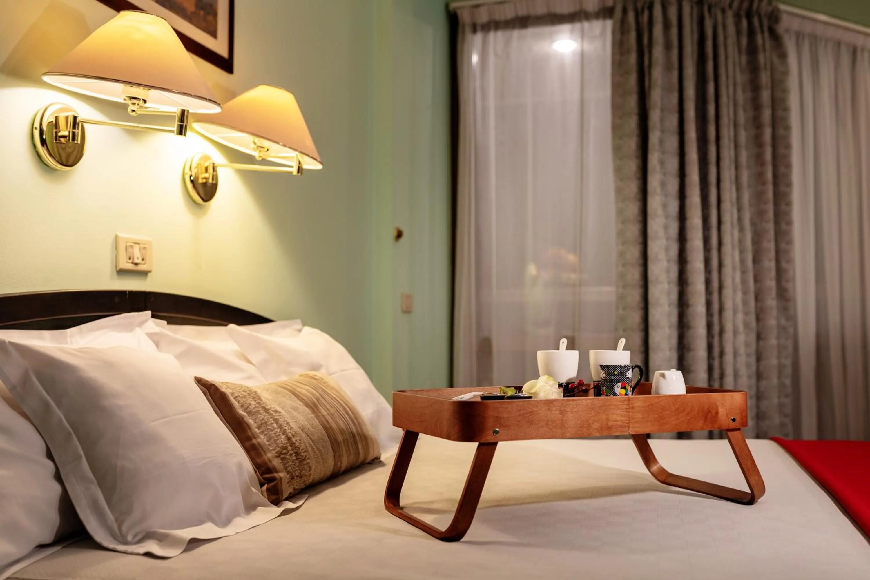 Bed in Hotel Mara
