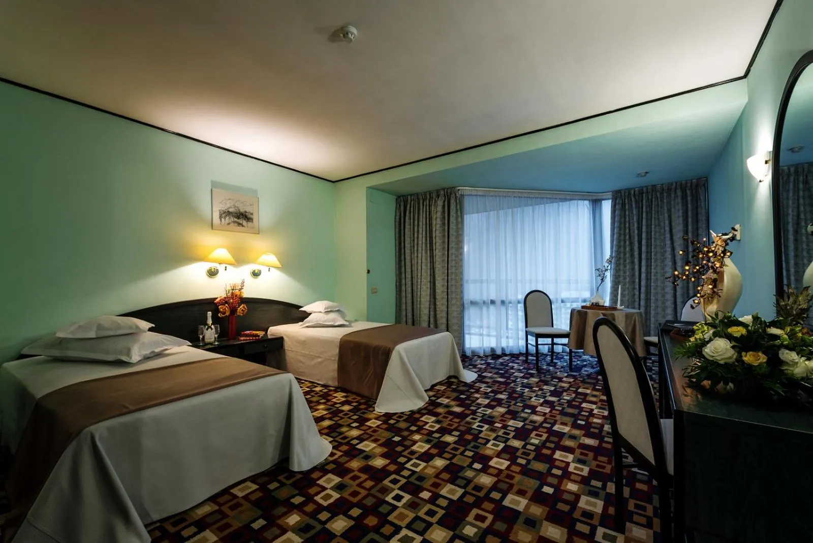 Bed in Hotel Mara