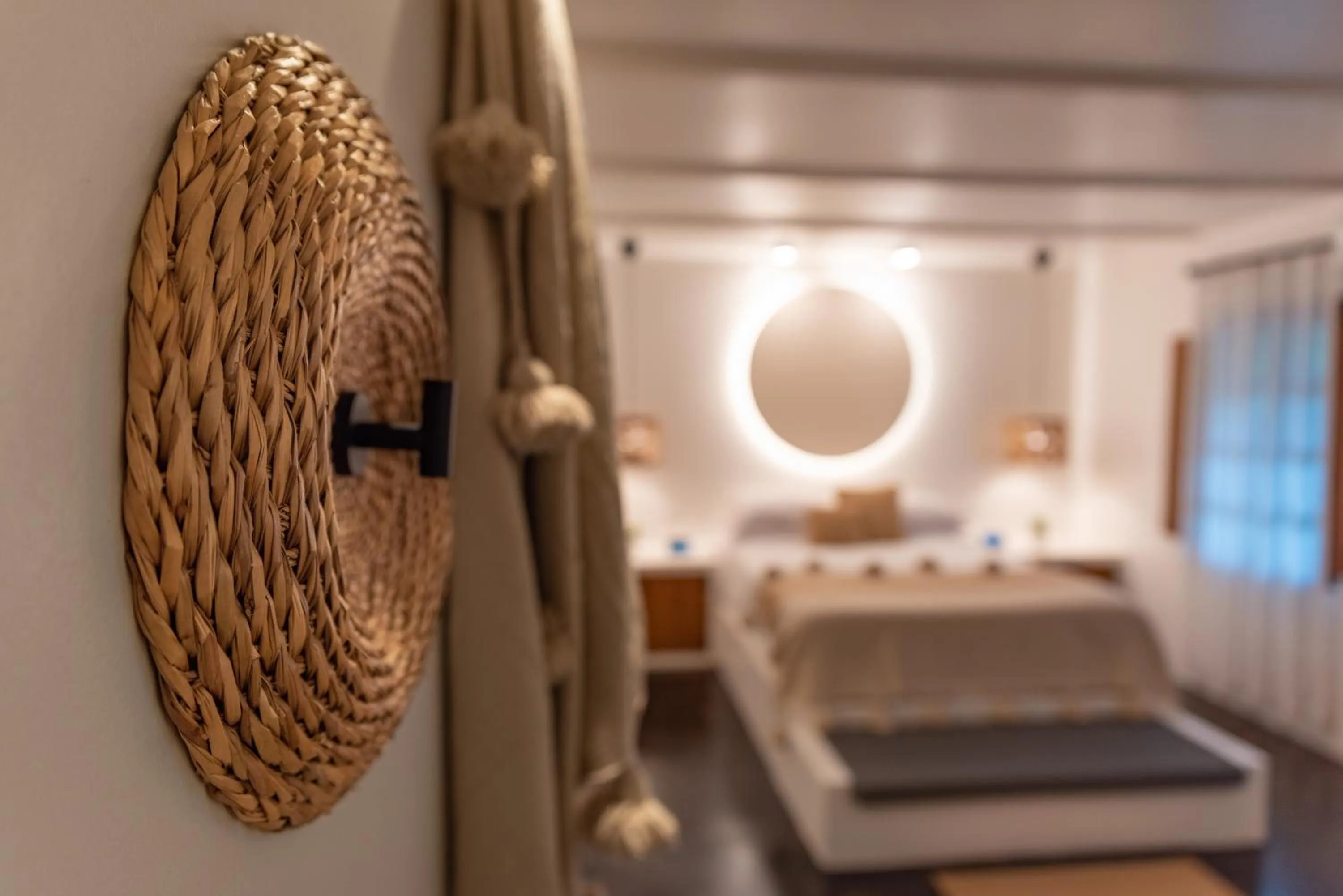 Decorative detail, Bed in Vayu Retreat Villas