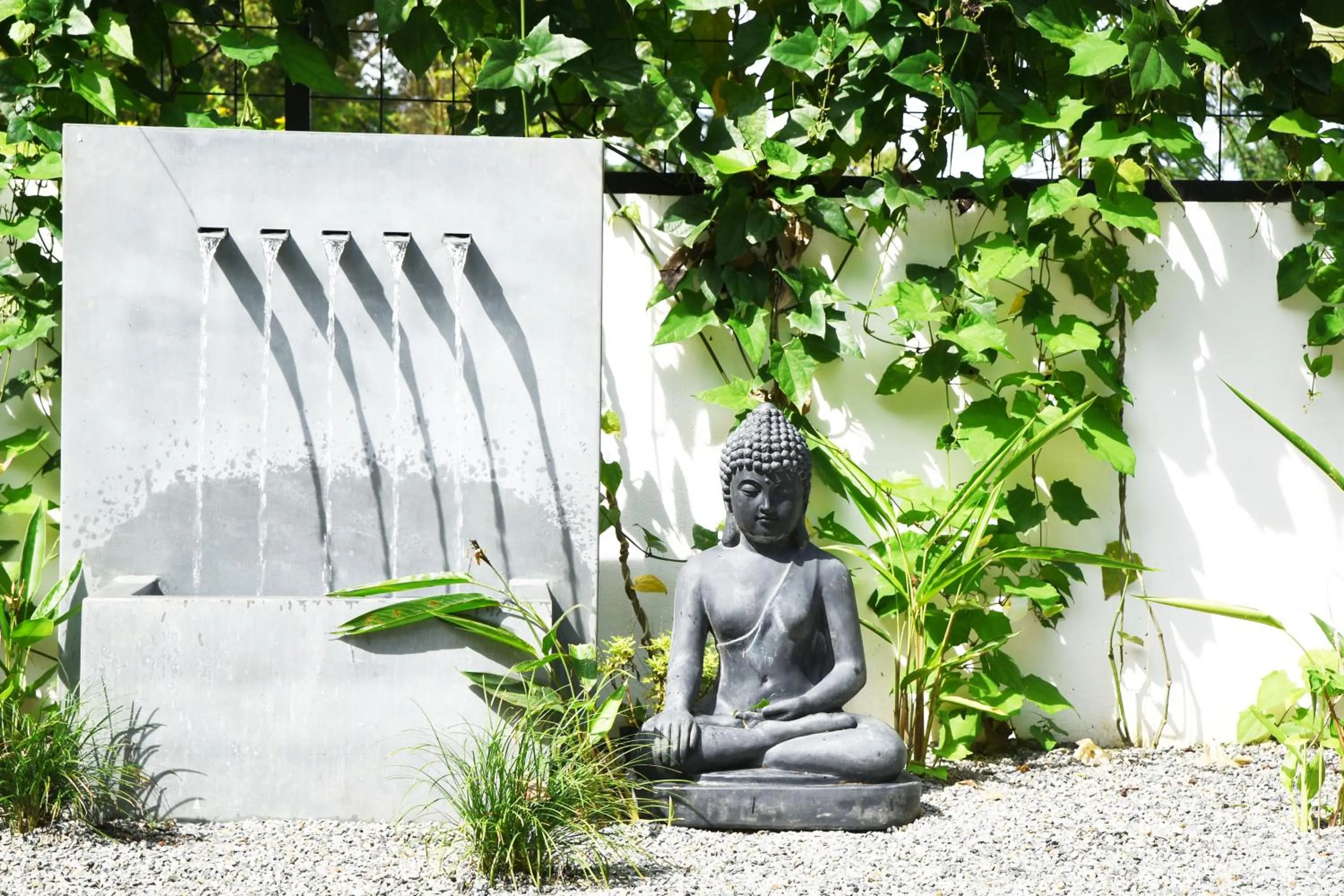 Garden in Vayu Retreat Villas