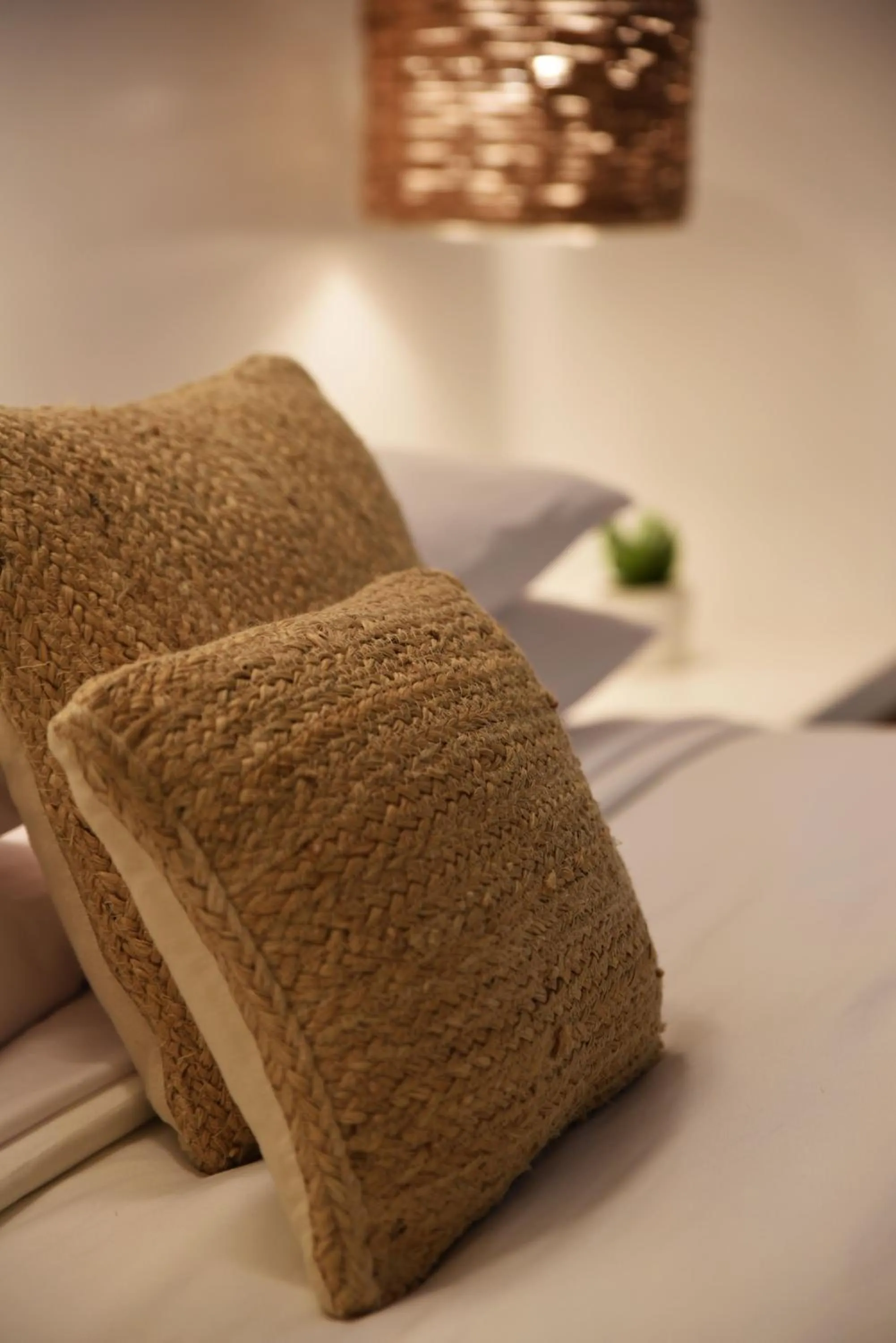 Bed in Vayu Retreat Villas