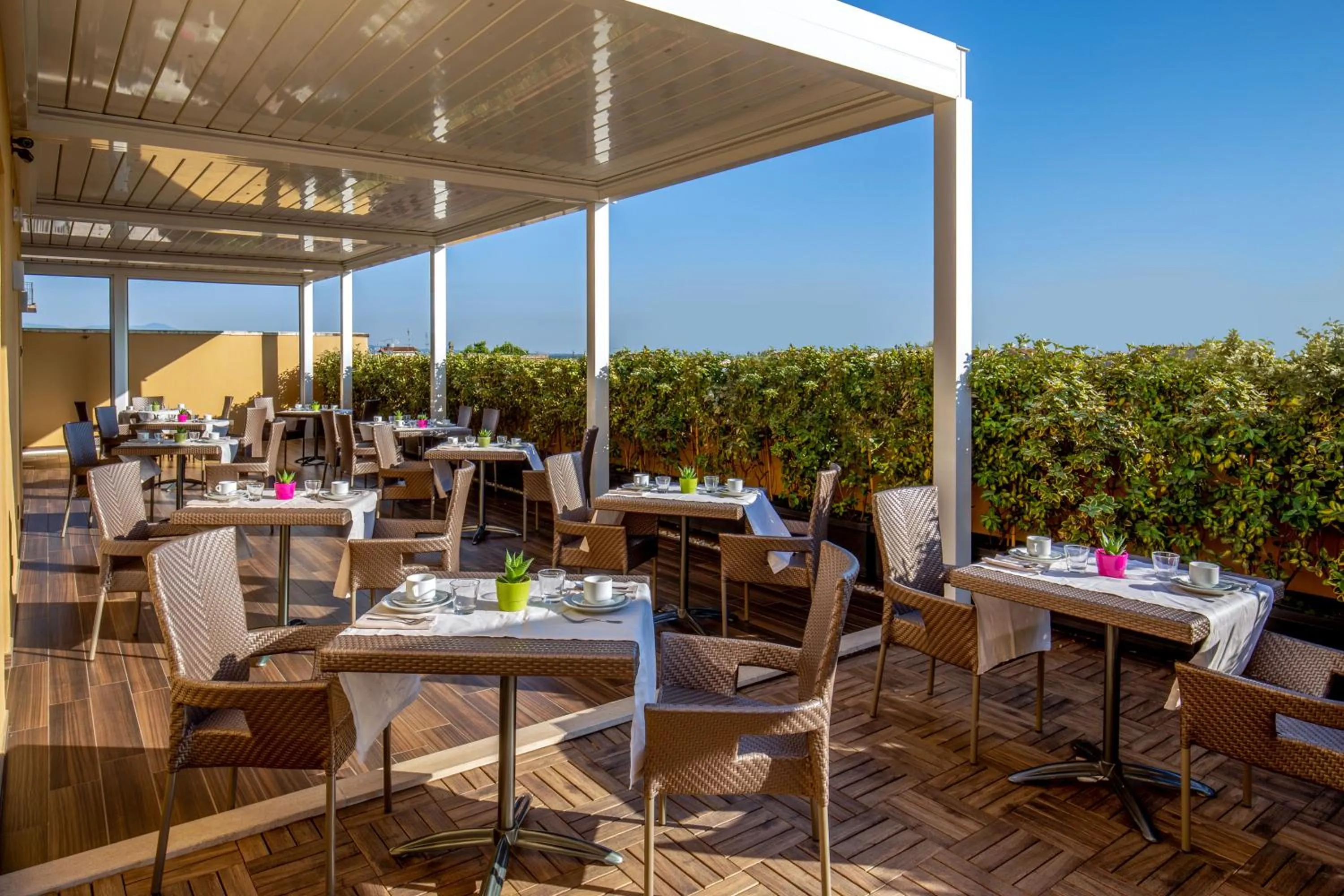 Patio in Hotel Gioberti