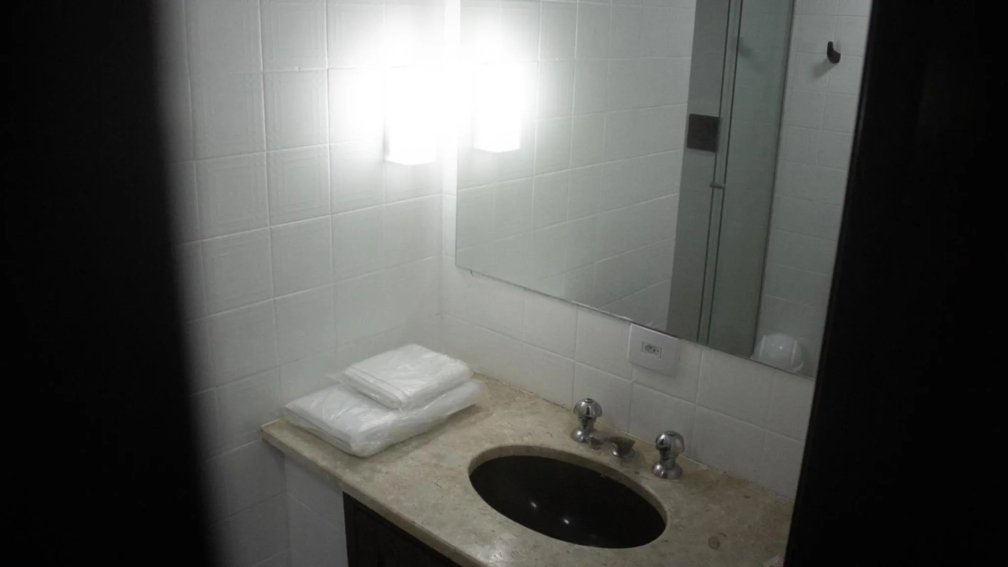 Bathroom in Essência Hotel Francisco Beltrão