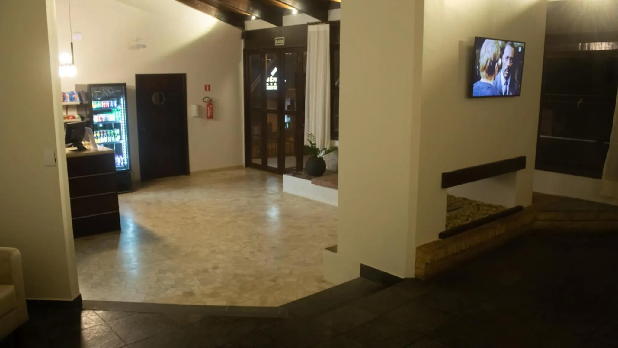 Living room in Essência Hotel Francisco Beltrão