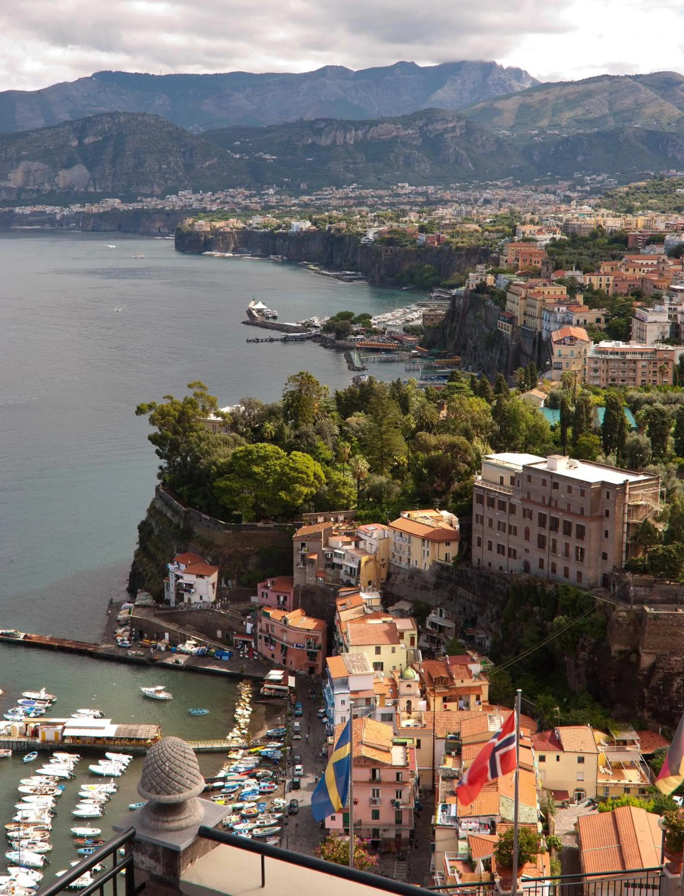 Bird's eye view in Hotel Bristol