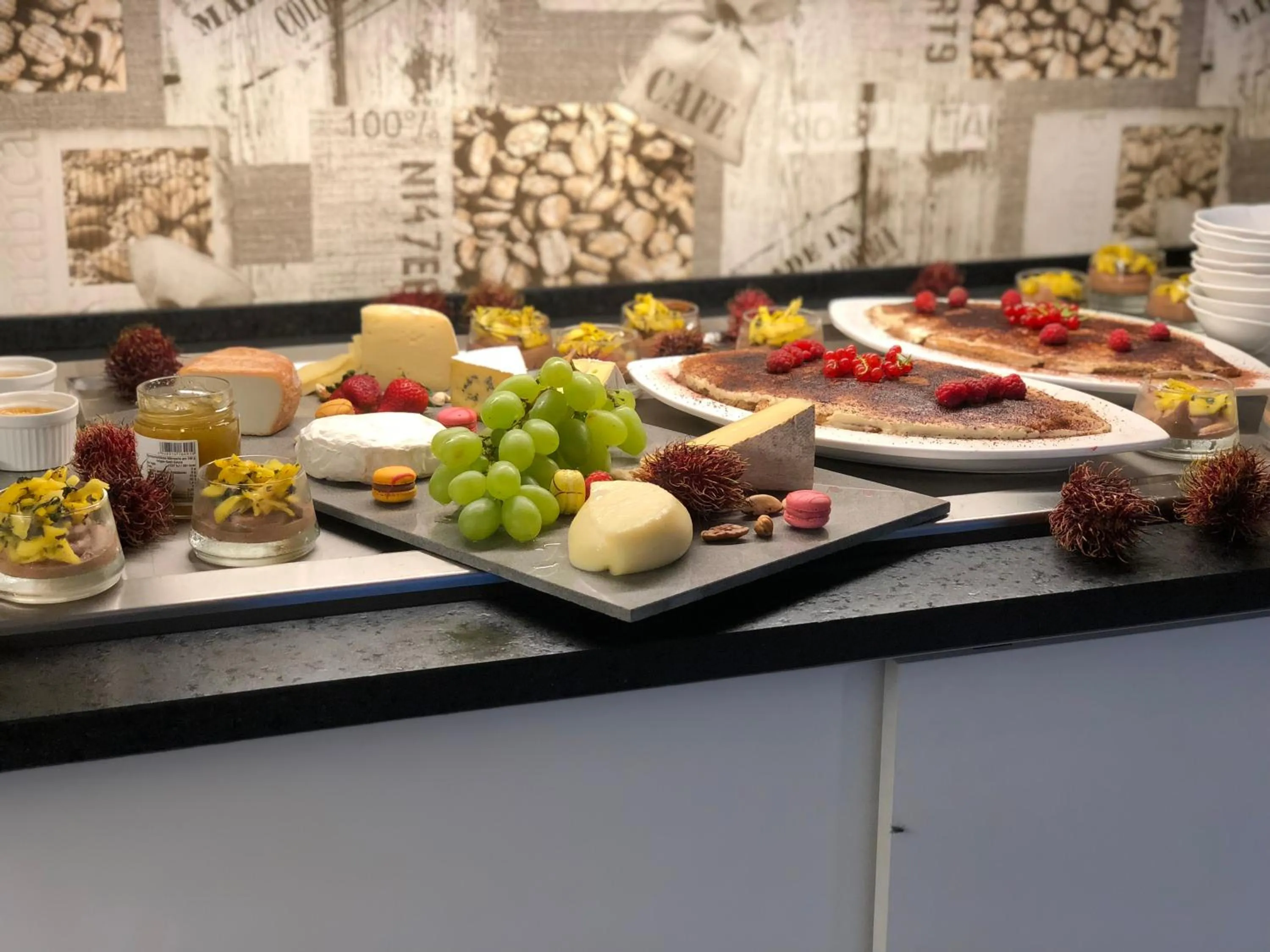 Continental breakfast in Apartments Andante