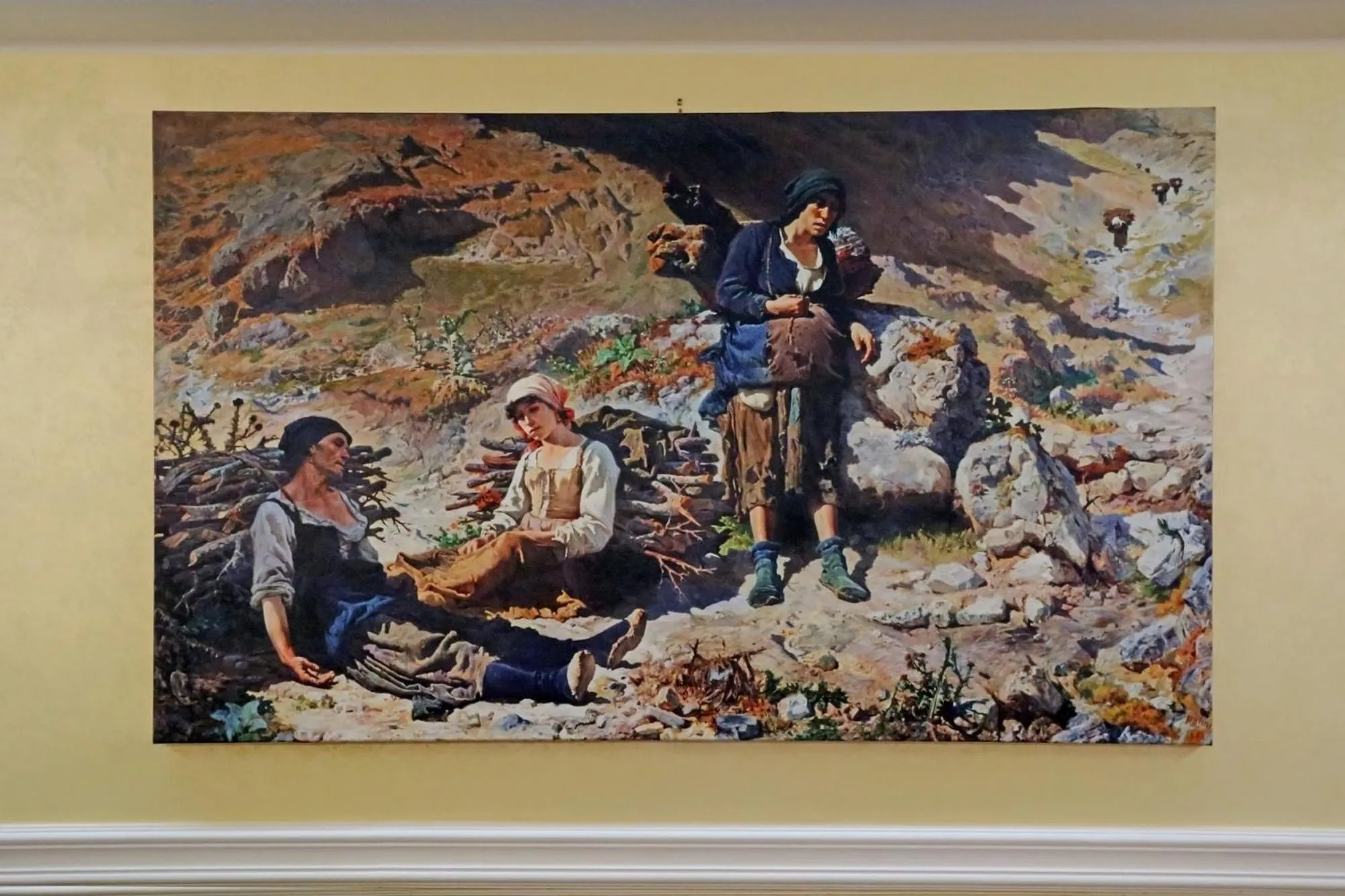 Lobby or reception in Hotel L'Aquila