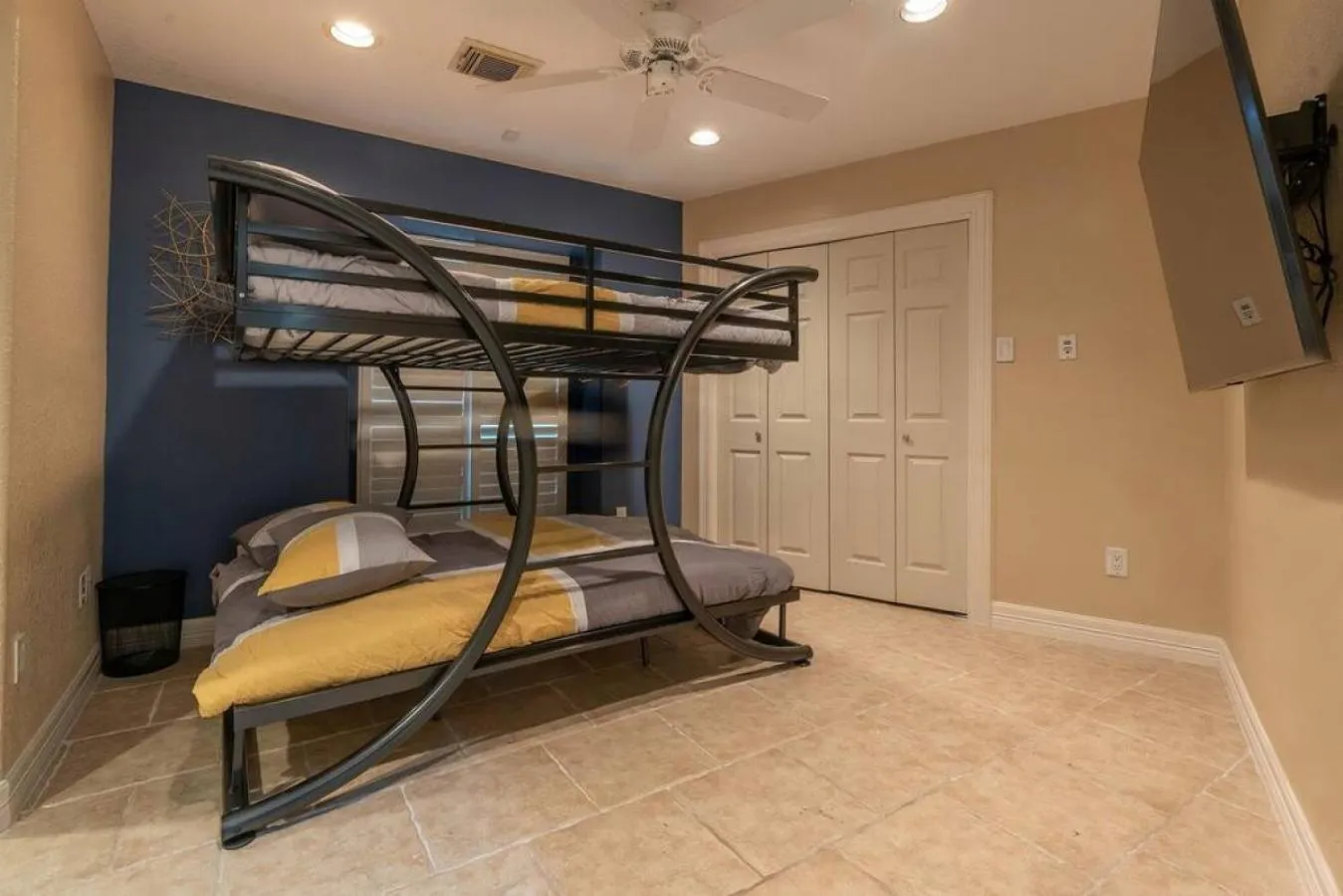 Bedroom in Huge 6 Bedroom with Pool, Spa, 85 Inch TV, Game Room