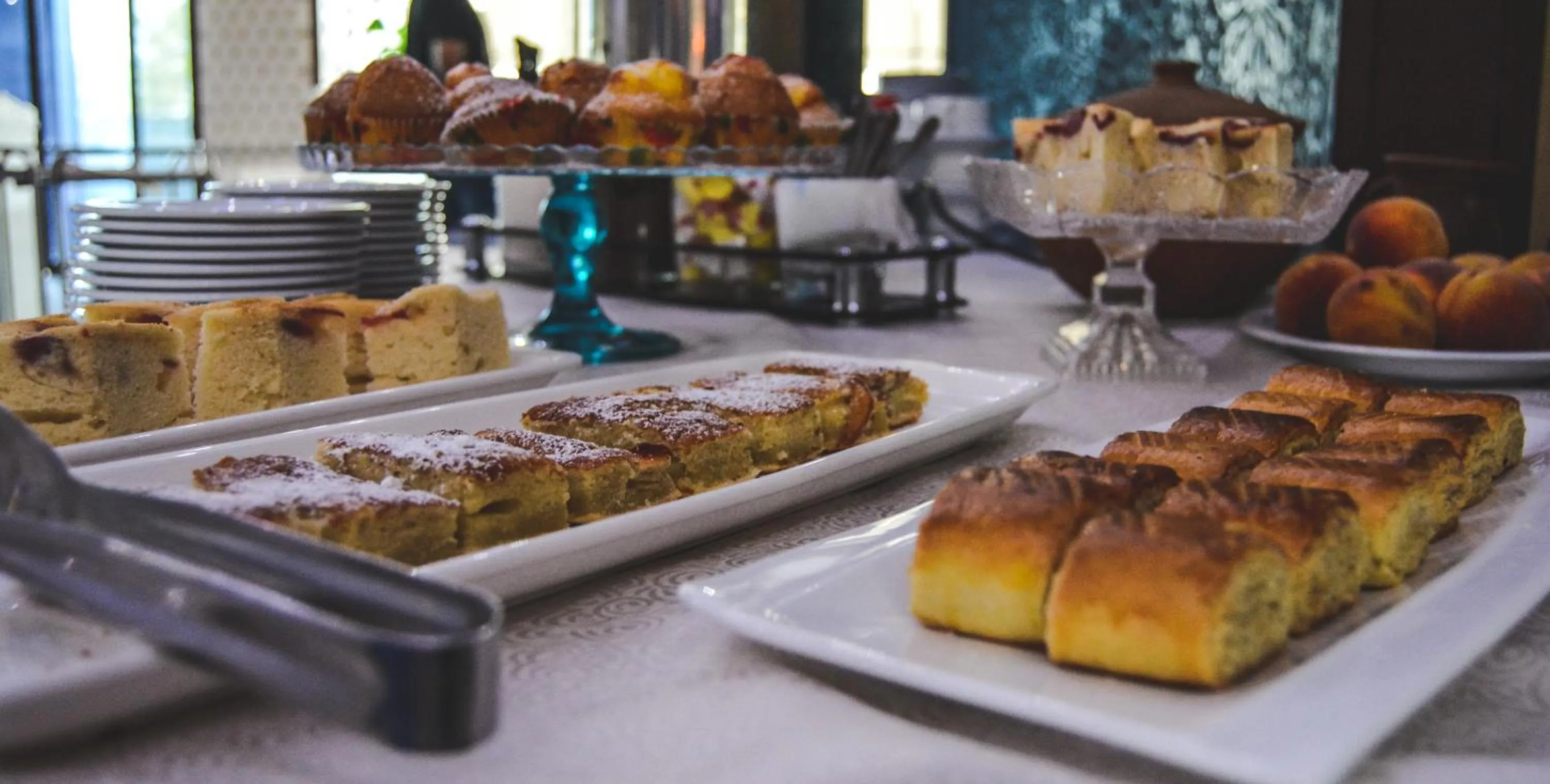 Continental breakfast in Emerald Hotel Baku