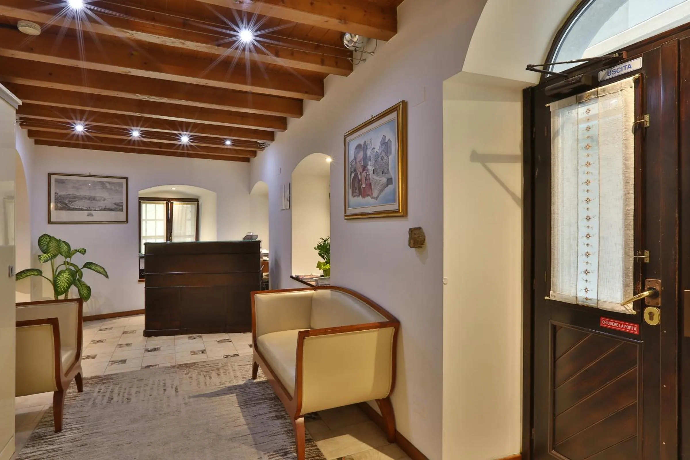 Lobby or reception in Hotel James Joyce