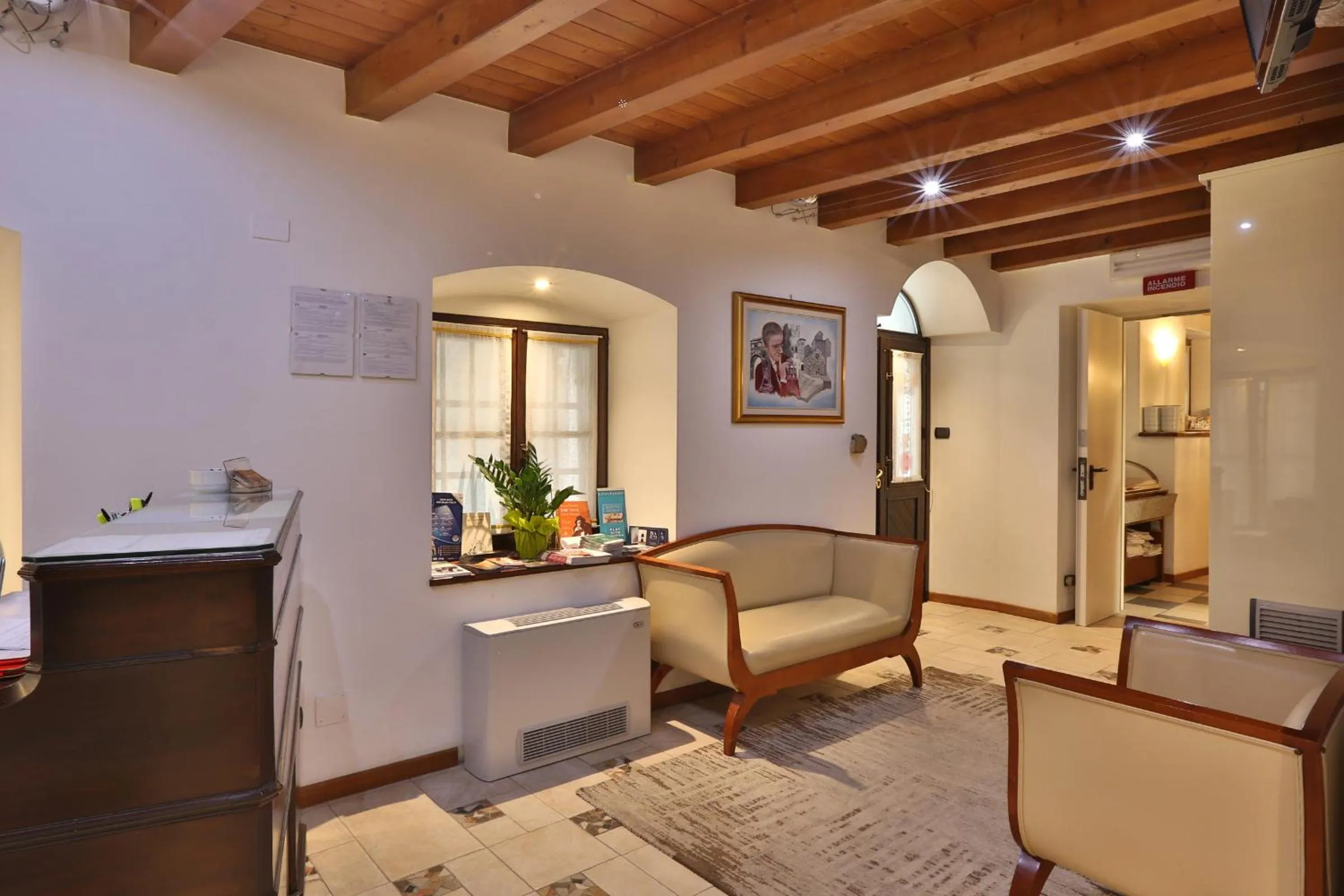 Lobby or reception in Hotel James Joyce