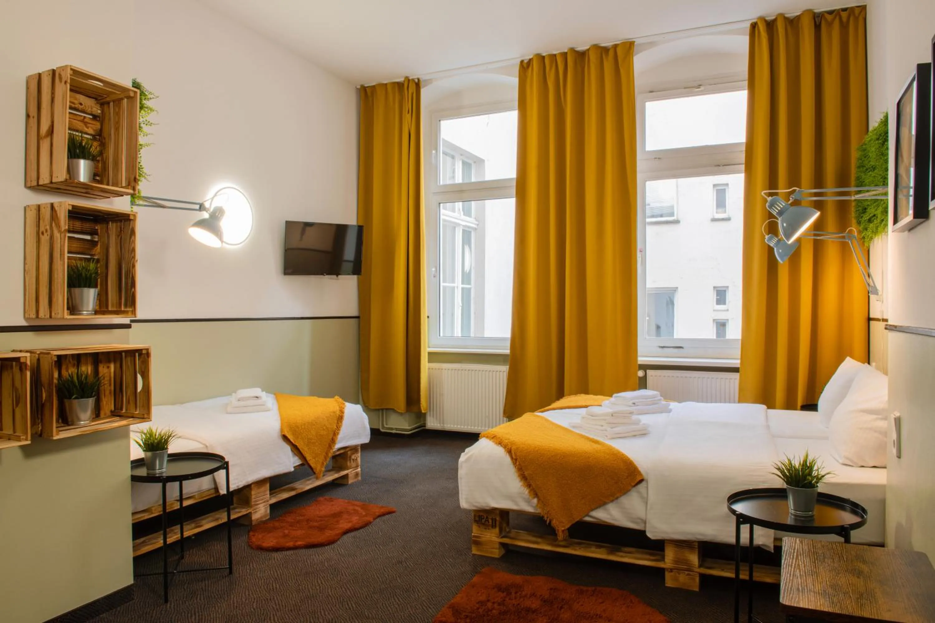 Bed in Hotel Alex Berlin