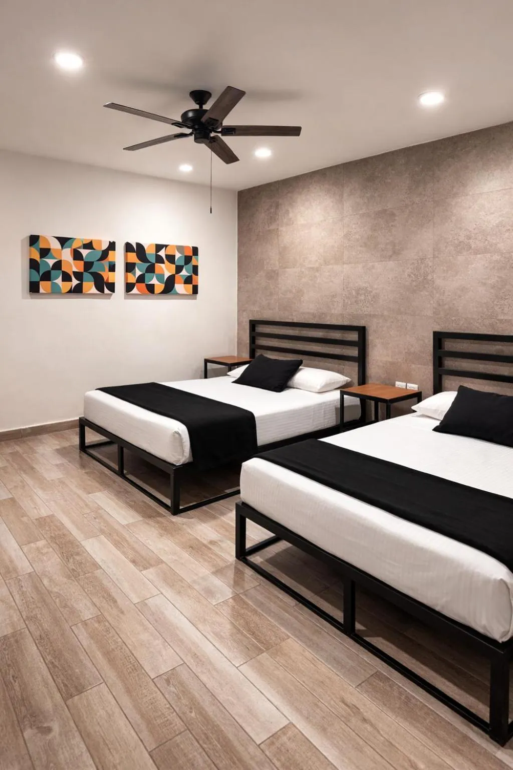 Bed in Capital Hotel Saltillo