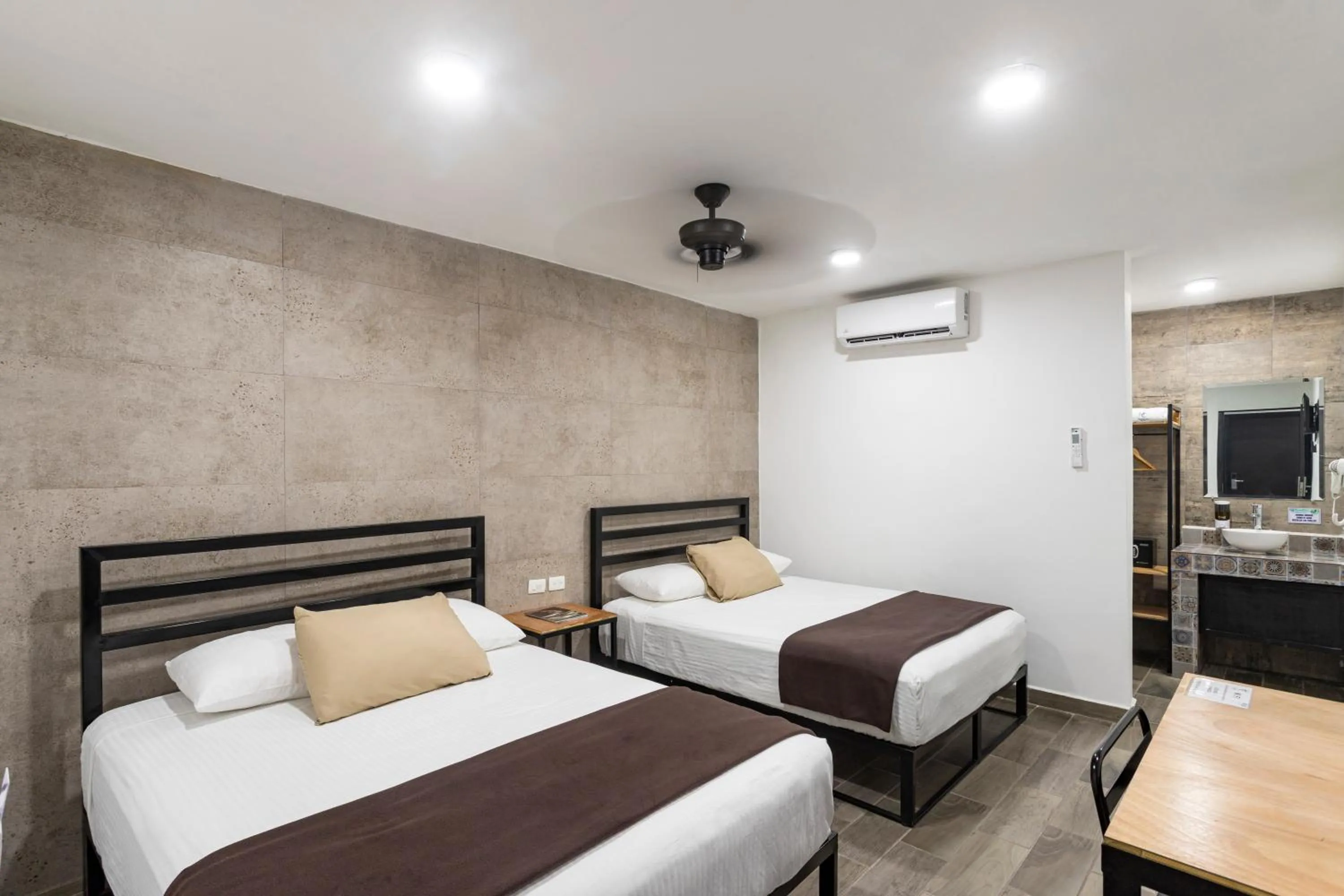 Bed in Capital Hotel Saltillo