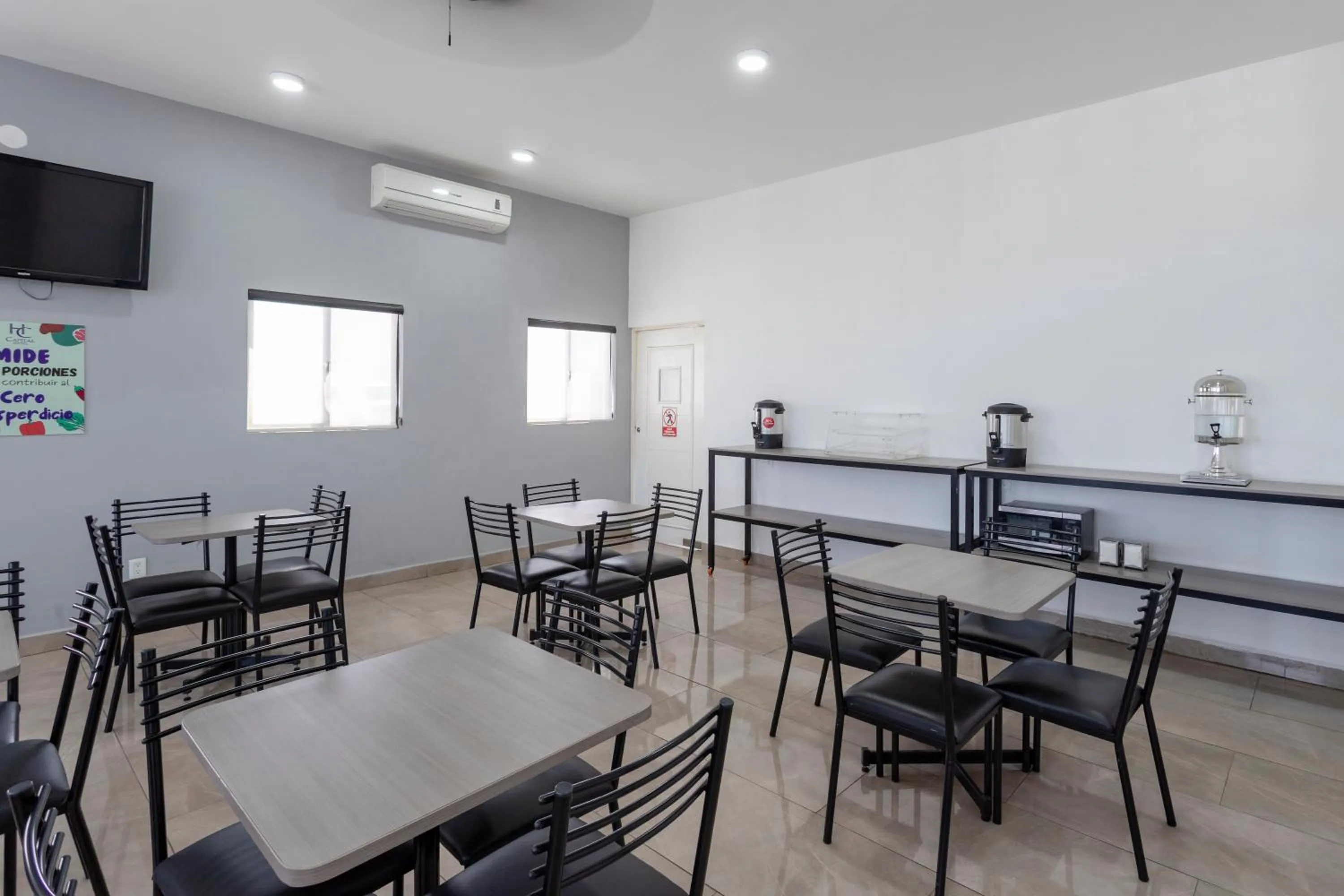 Dining area in Capital Hotel Saltillo