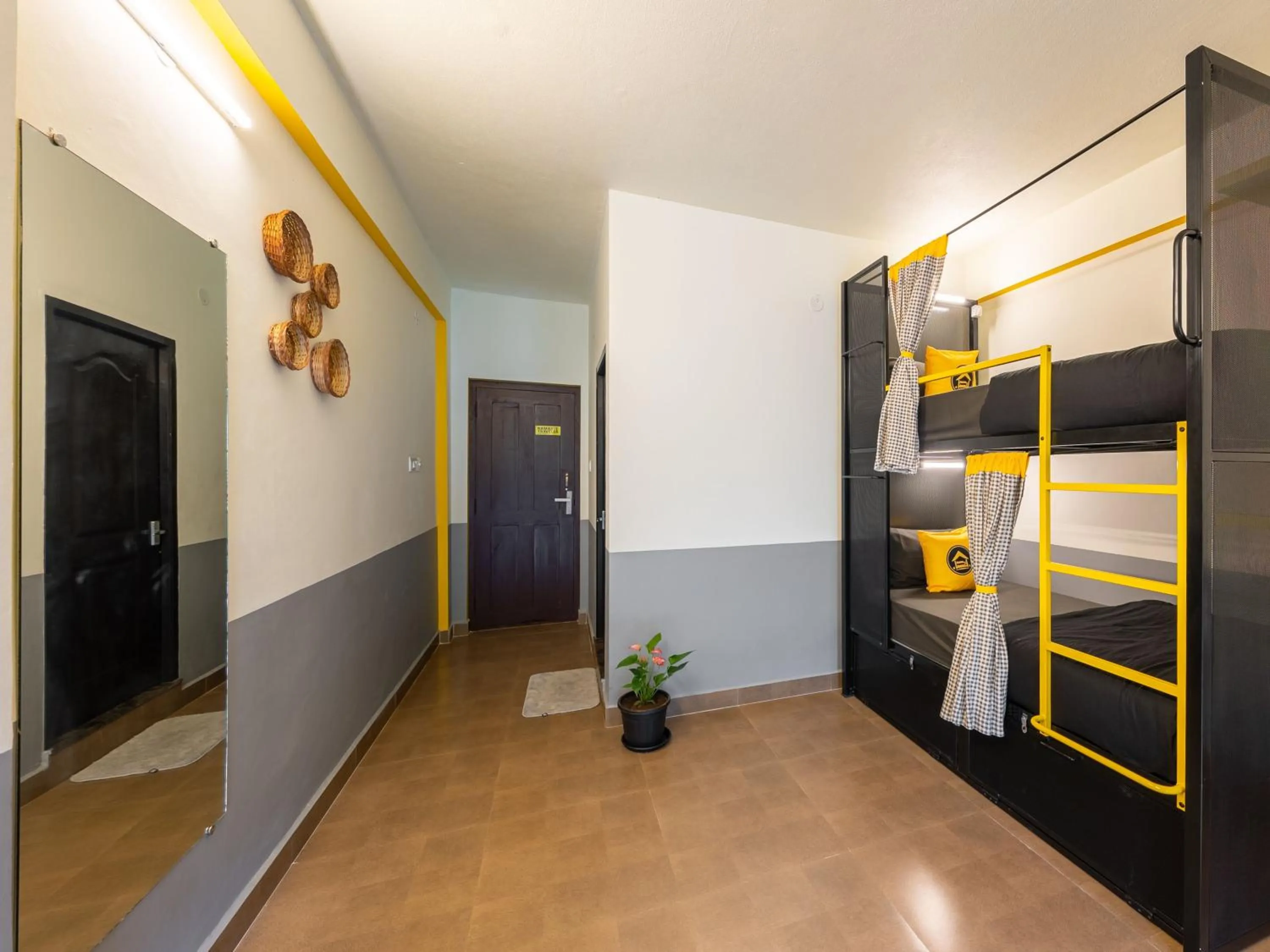 Bed in The Hosteller Coorg Rainforest, Madikeri