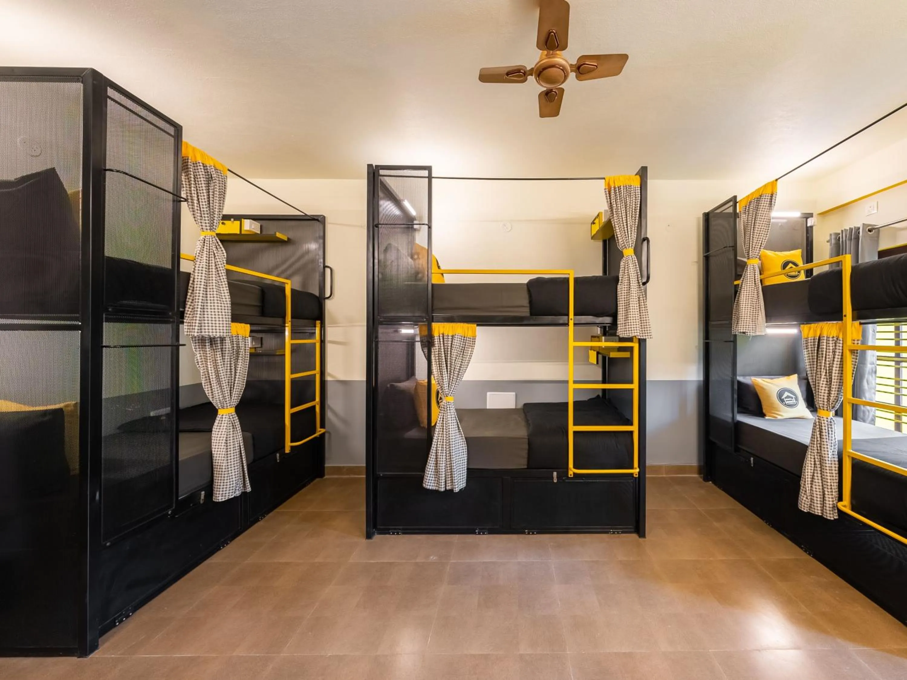 Bed in The Hosteller Coorg Rainforest, Madikeri