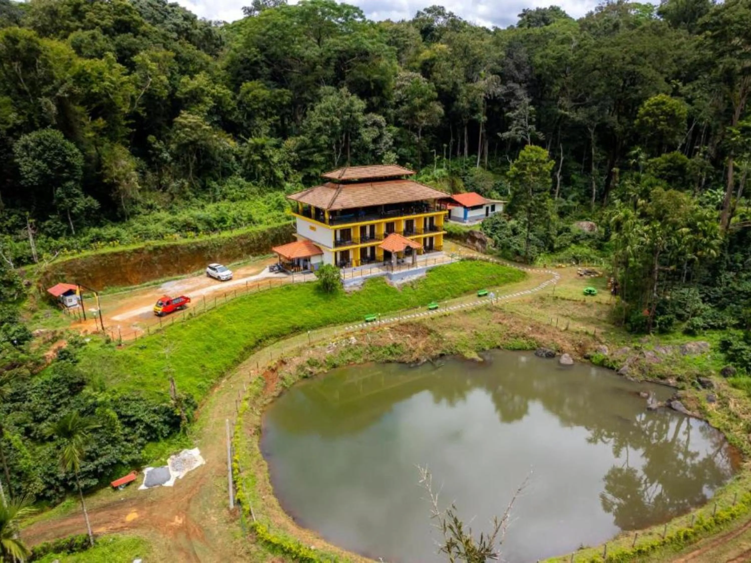 Property building in The Hosteller Coorg Rainforest, Madikeri