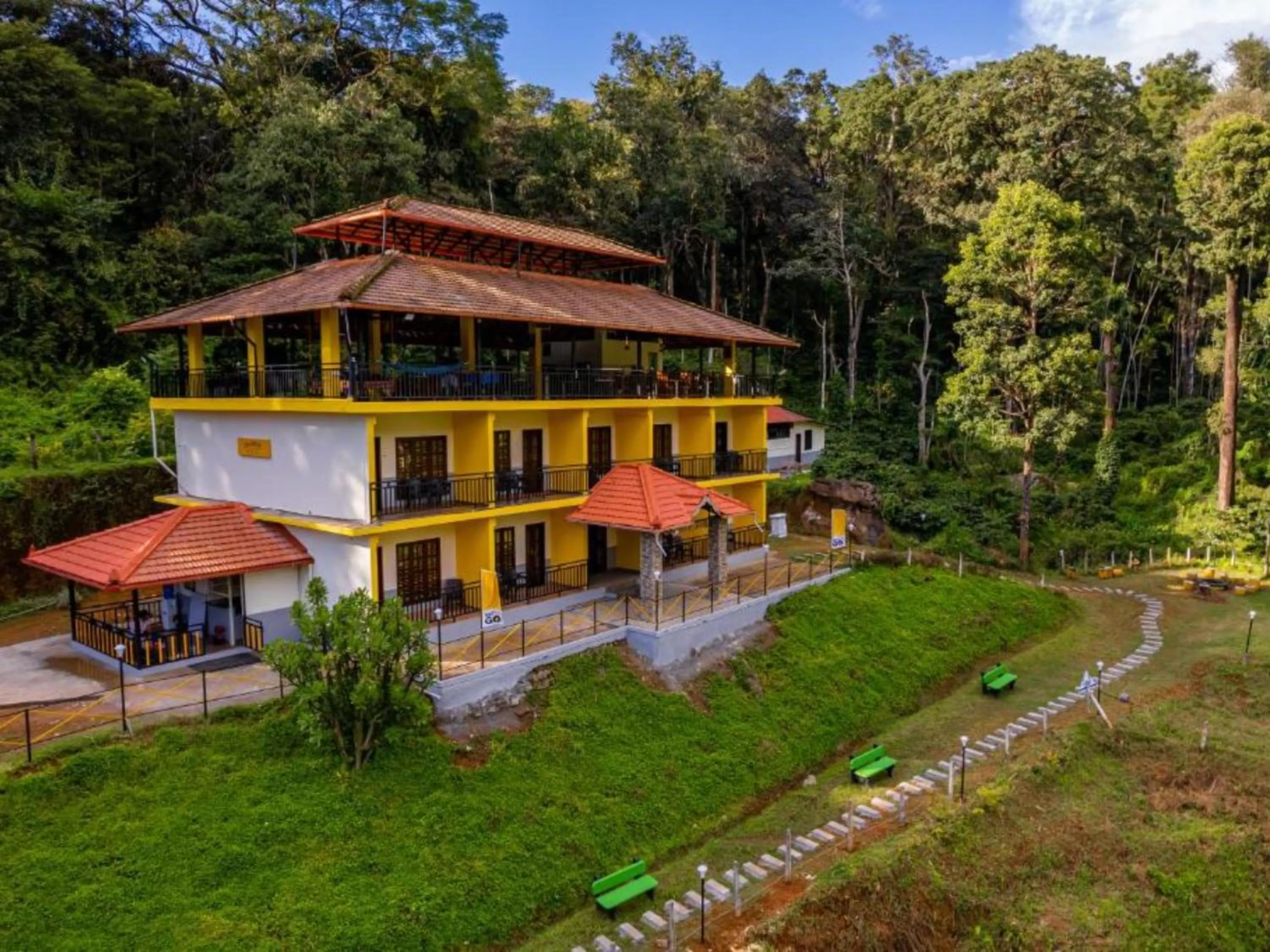 Property building in The Hosteller Coorg Rainforest, Madikeri
