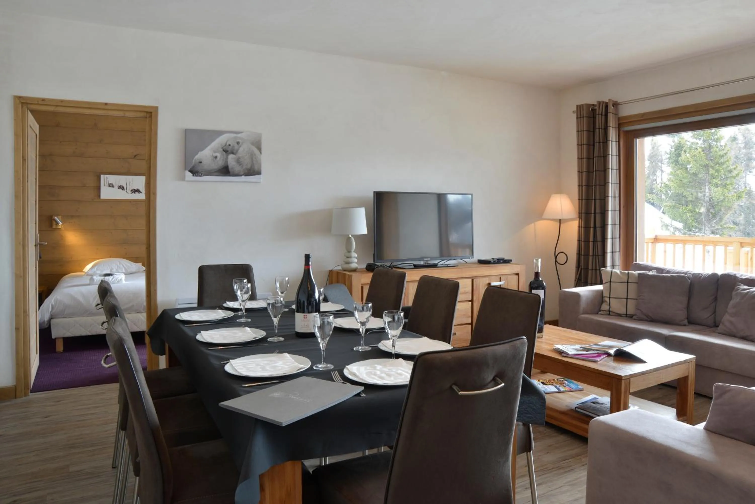 Living room in Résidence Carlina by Les Etincelles