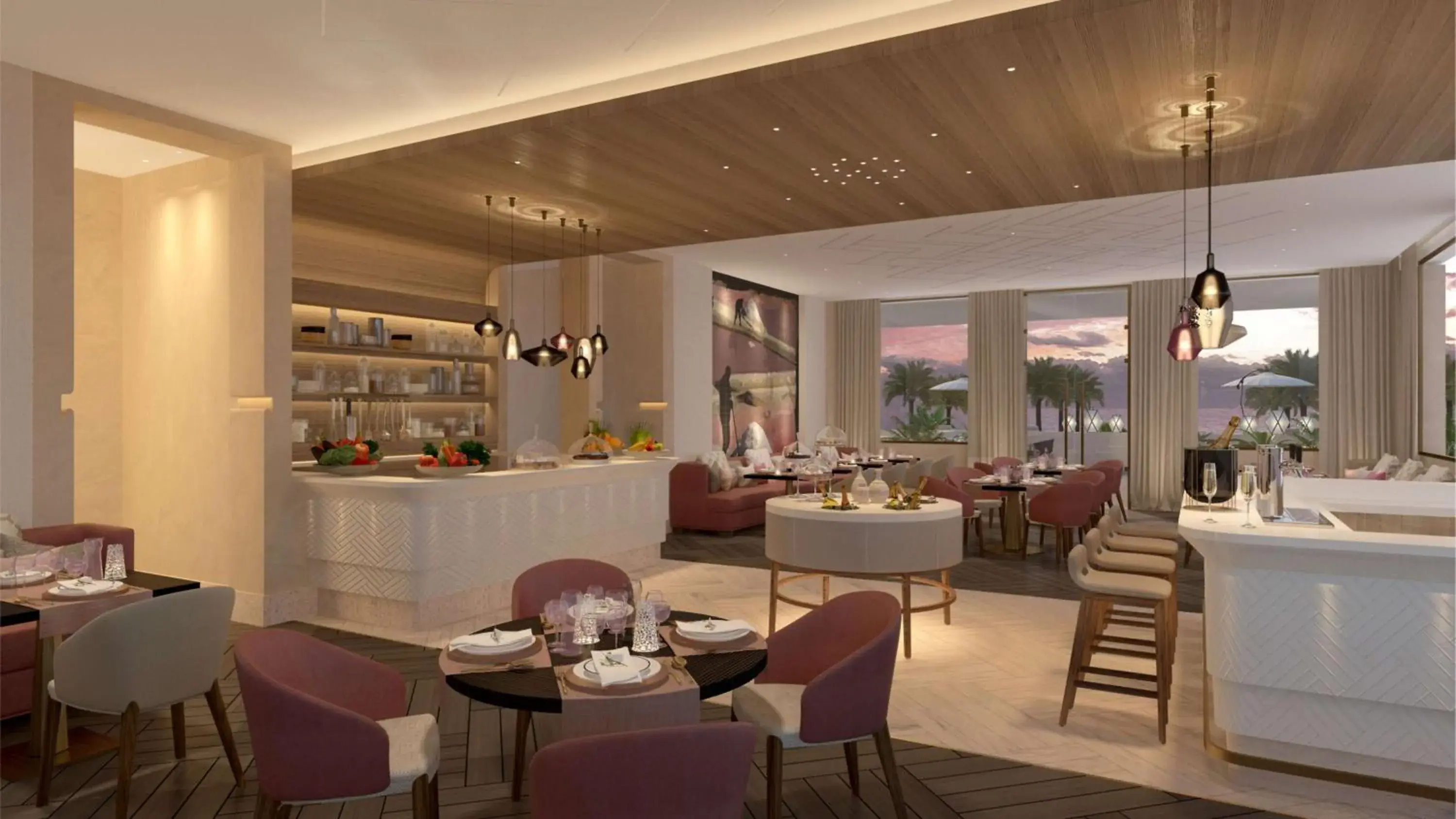Lounge or bar in Hilton Taghazout Bay Beach Resort & Spa Lounge or bar in Hilton Taghazout Bay Beach Resort & Spa