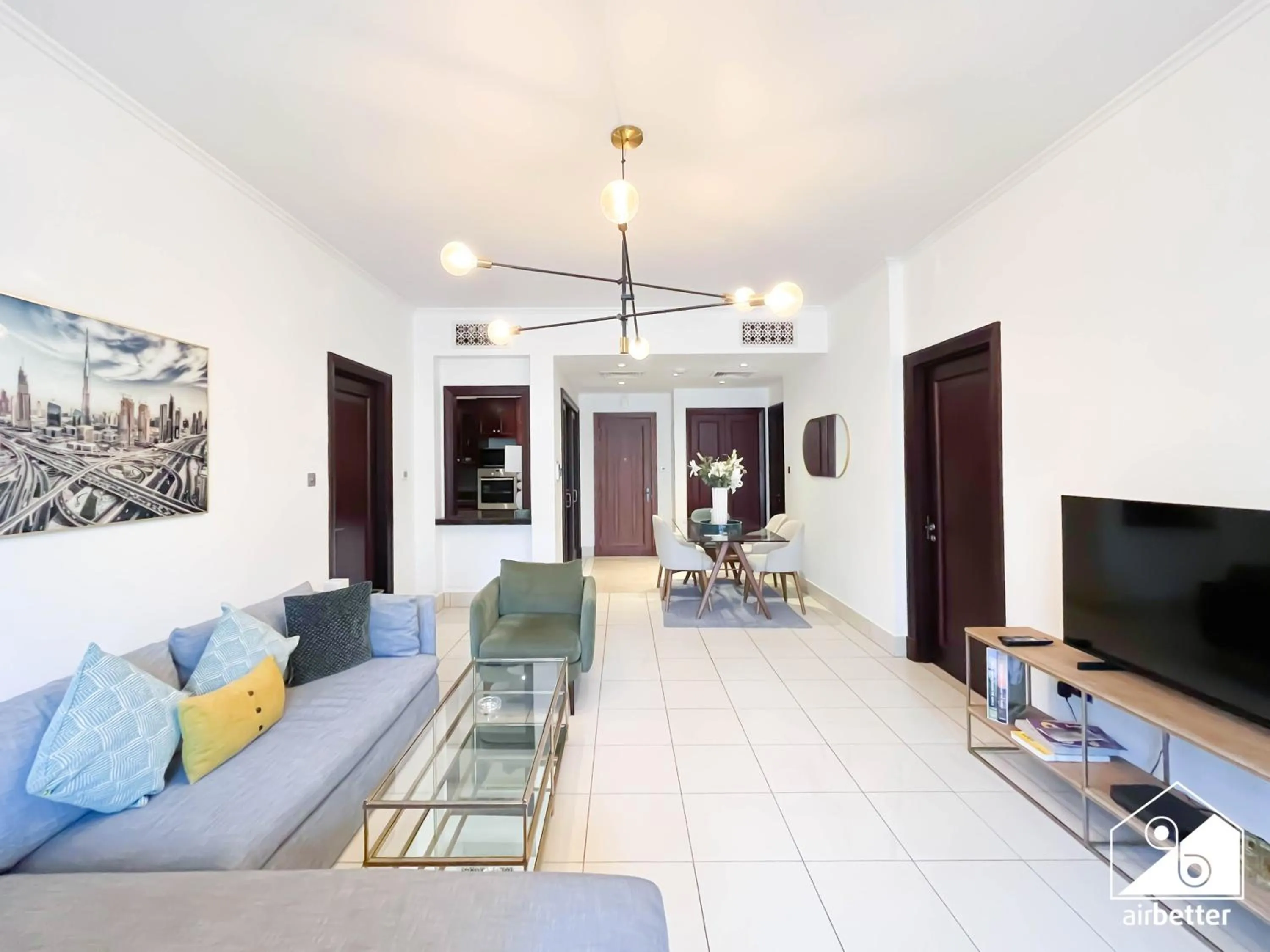 Luxury 2Bedroom in Dubai Old Town with Burj View