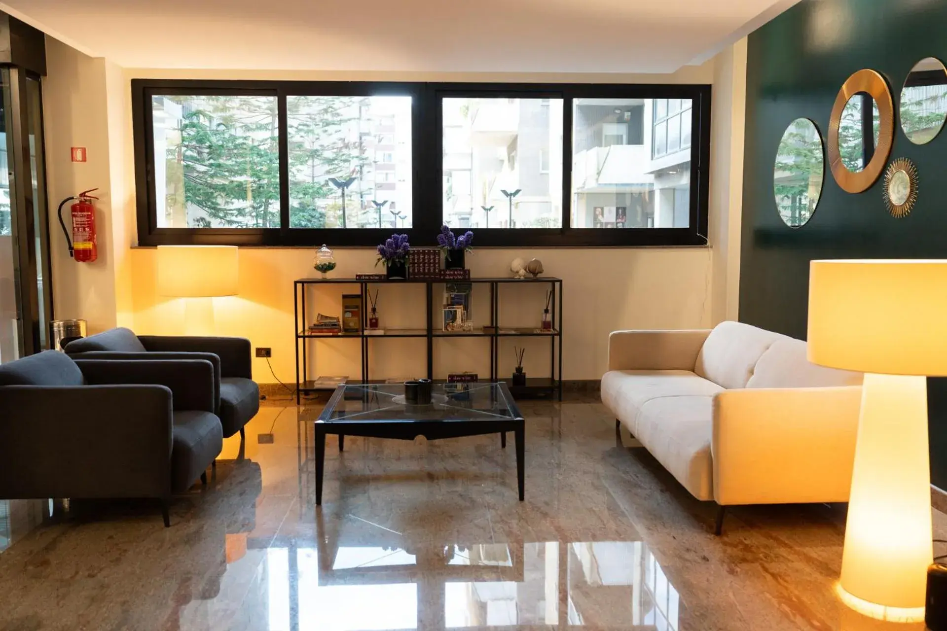 Living room in Cristal Palace Hotel Living room in Cristal Palace Hotel