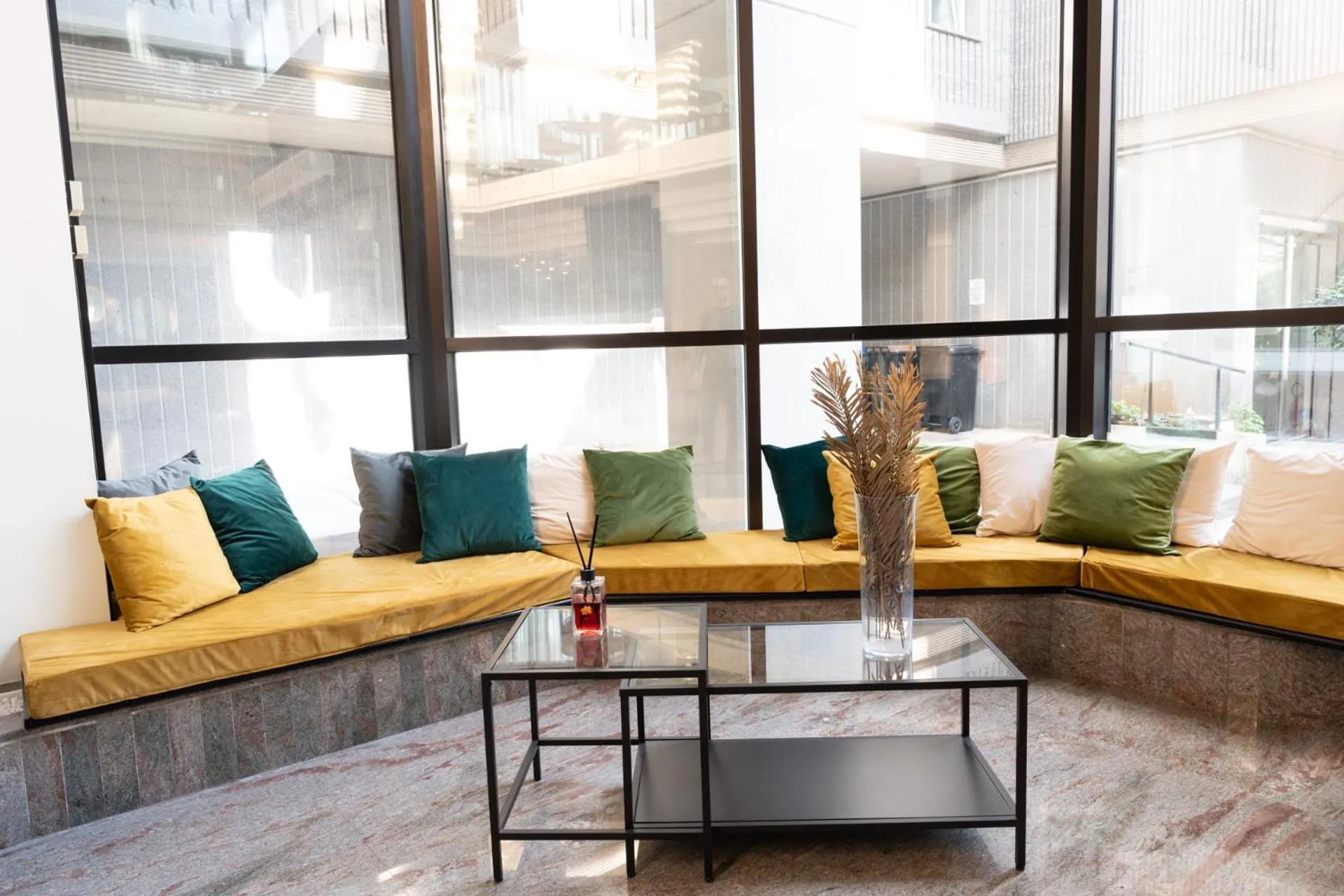 Living room in Cristal Palace Hotel