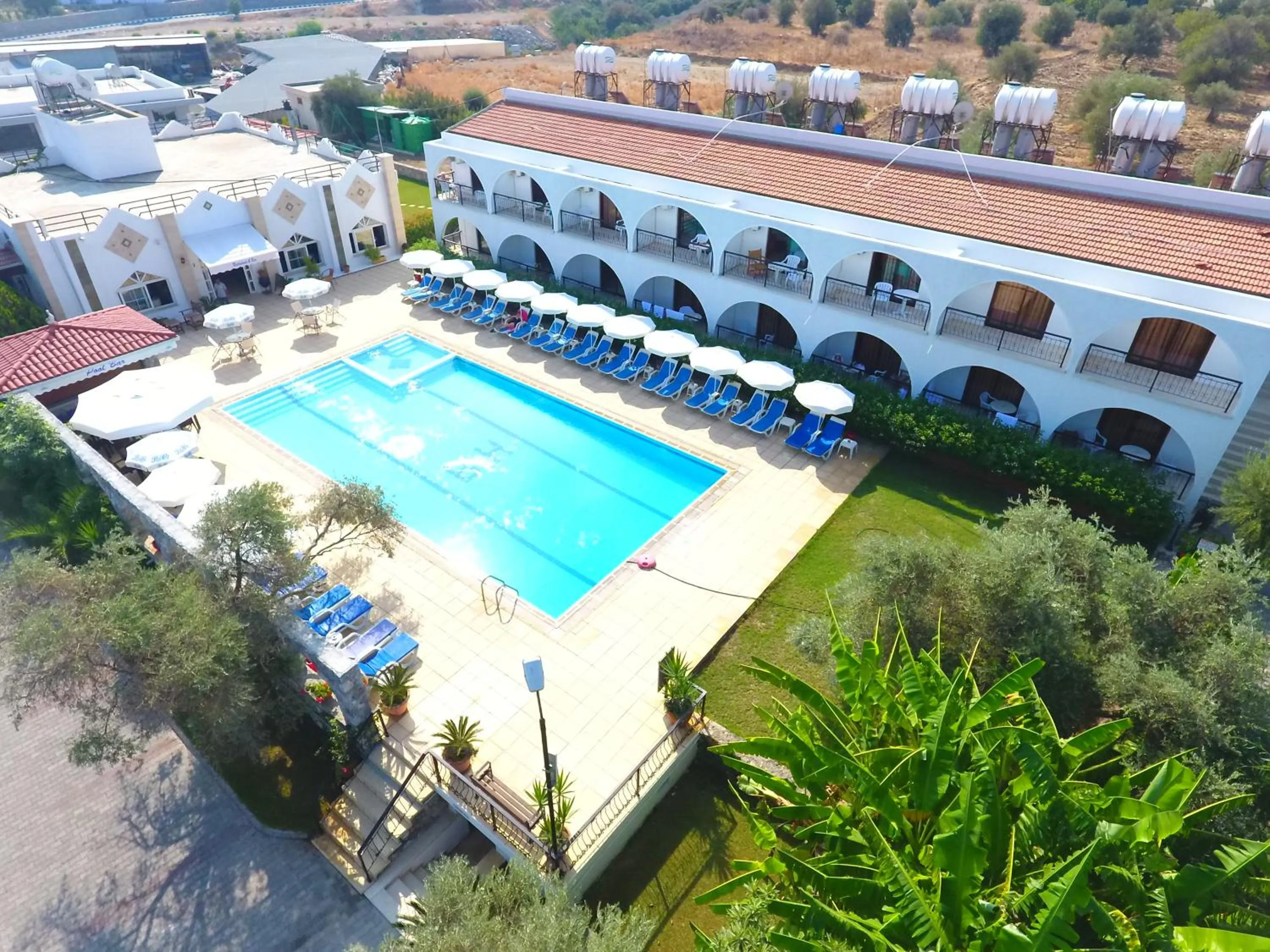 Bird's eye view in Bare Hill Holiday Apartments