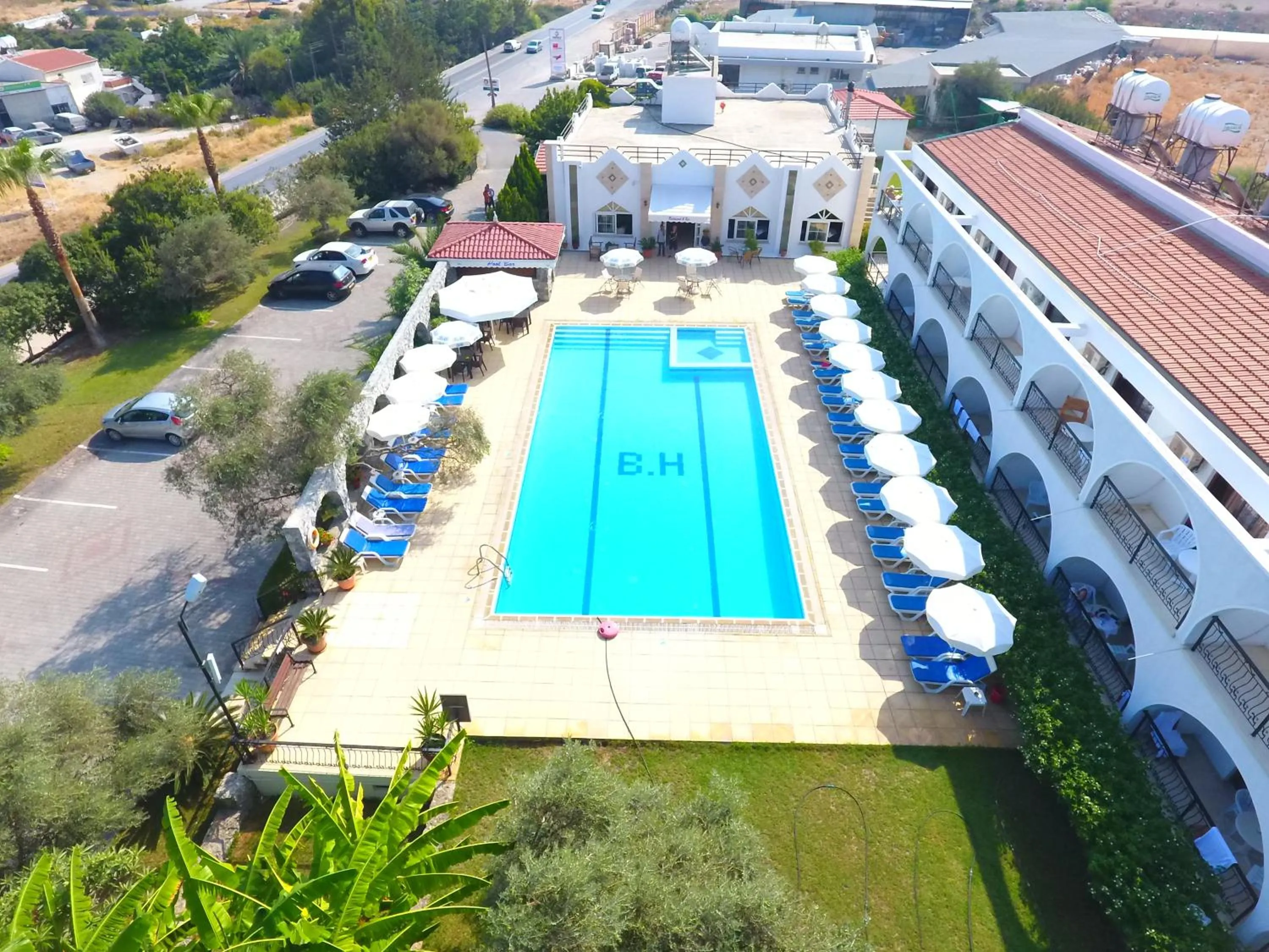 Bird's eye view in Bare Hill Holiday Apartments