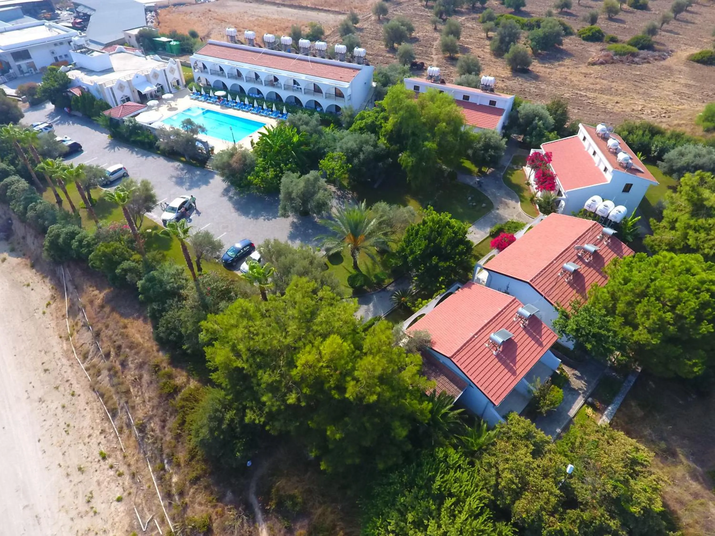 Bird's eye view in Bare Hill Holiday Apartments