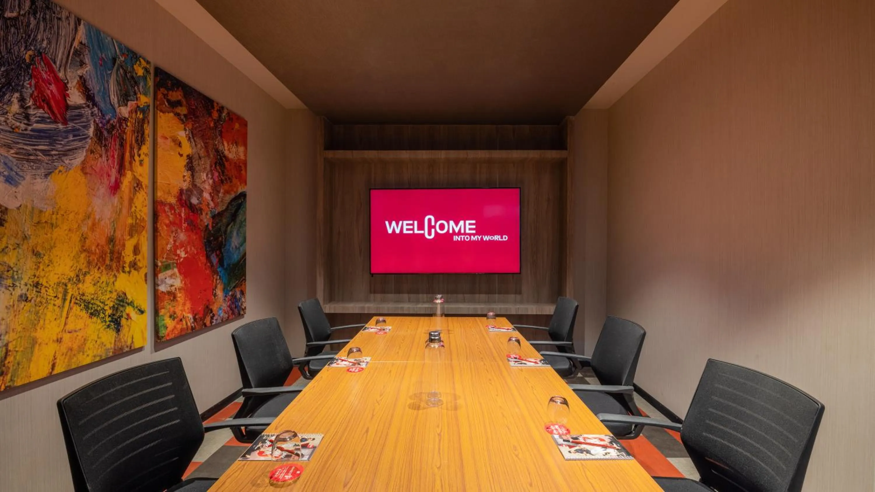 Meeting/conference room in ibis Bengaluru Hebbal - An Accor Brand