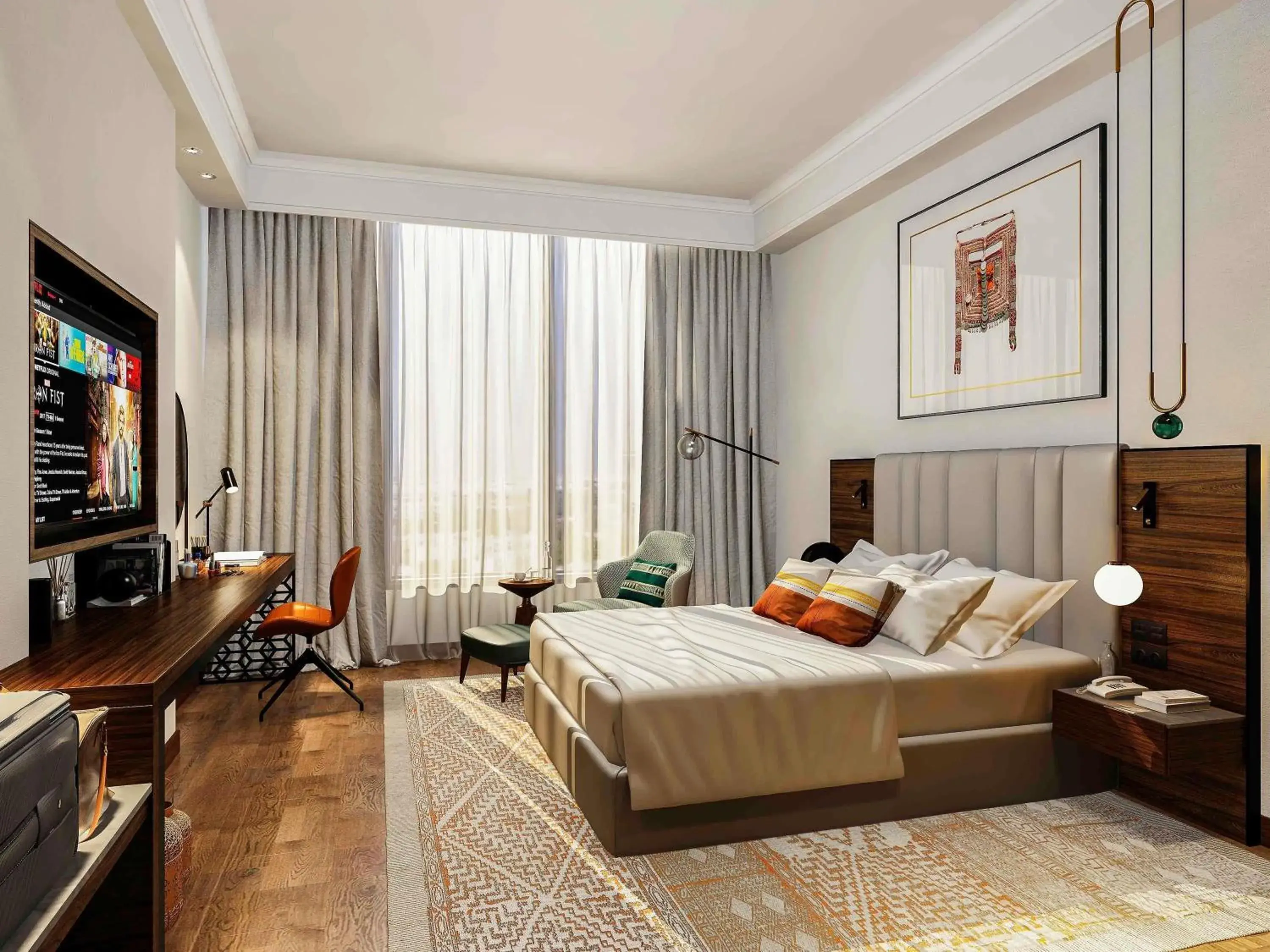 Bedroom, Bed in Swissotel Living Jeddah Bedroom, Bed in Swissotel Living Jeddah